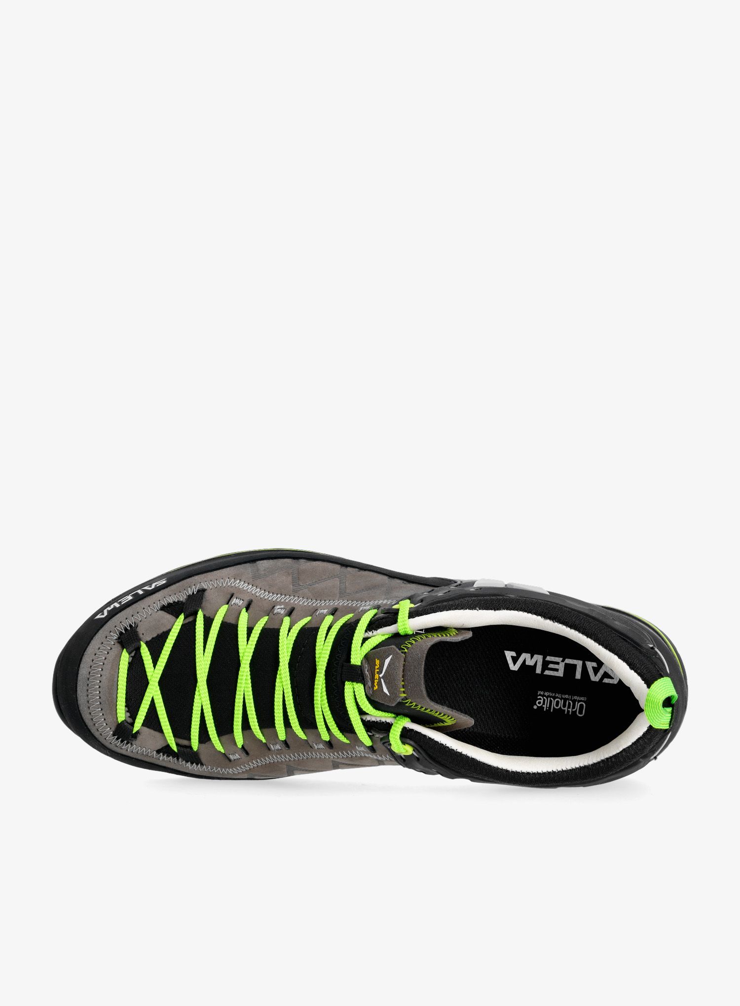 Trekové boty Salewa Mountain Trainer 2 L - smoked/green