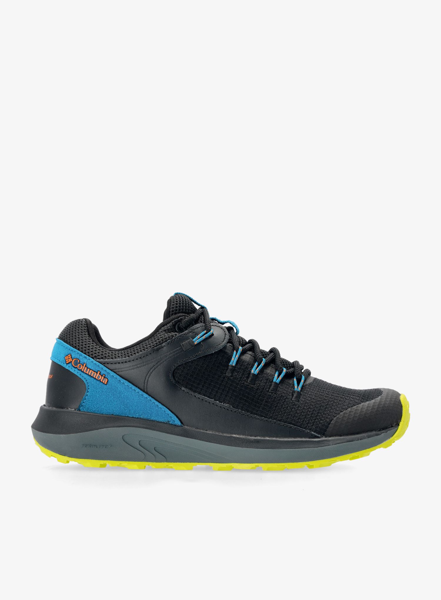 Turistické boty Columbia Trailstorm Waterproof - black/solar