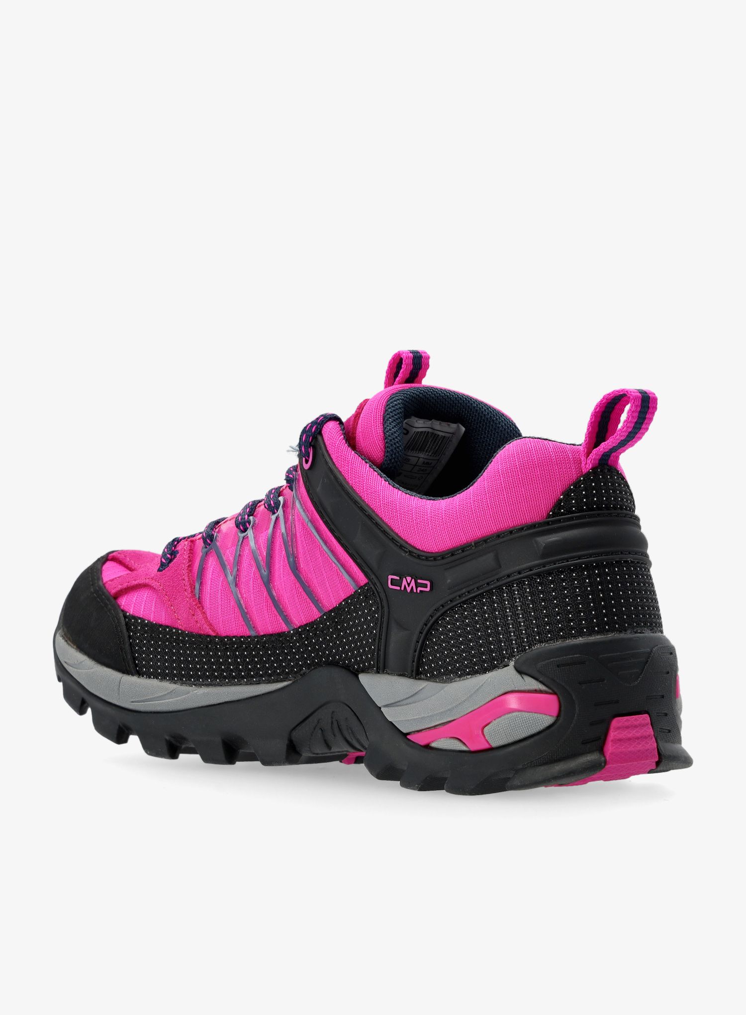 Boty turistické dámské CMP Rigel Low WP - pink fluo/b.blue