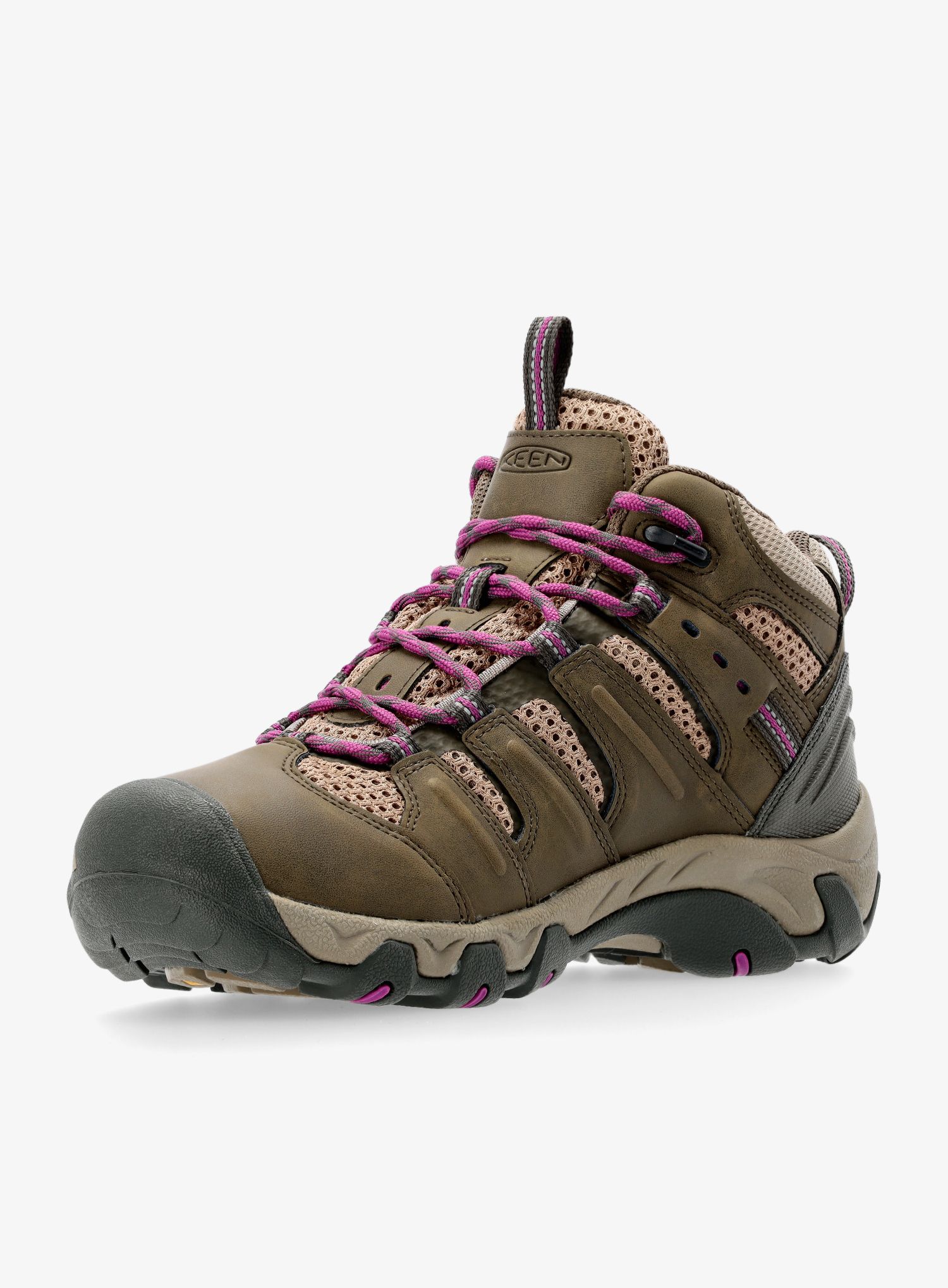 Dámské turistické boty Keen Koven Mid Wp - bungee cord/wood violet