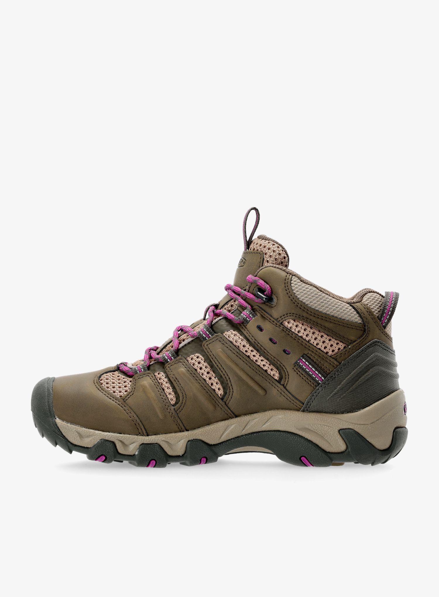 Dámské turistické boty Keen Koven Mid Wp - bungee cord/wood violet