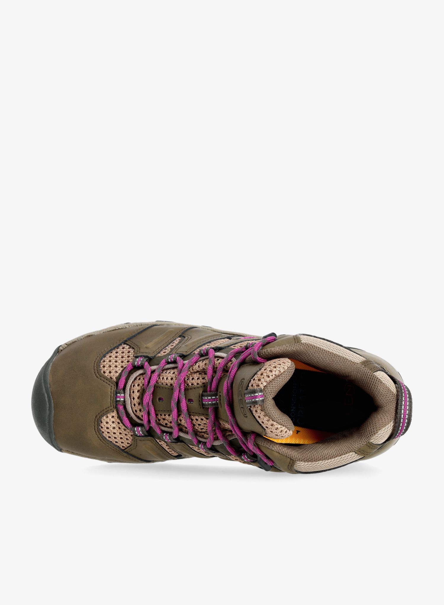 Dámské turistické boty Keen Koven Mid Wp - bungee cord/wood violet