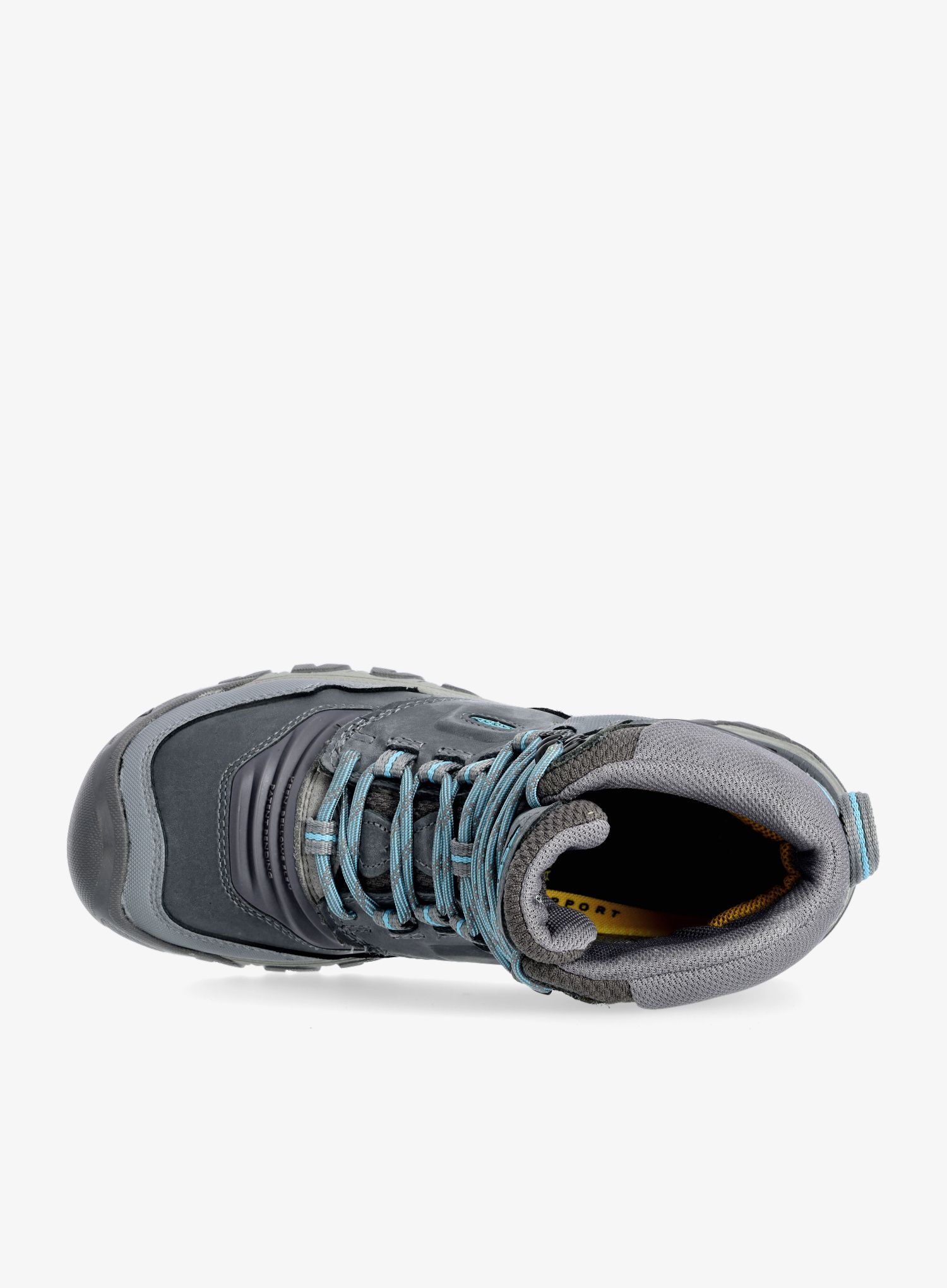 Dámské turistické boty Keen Ridge Flex Mid WP - steel grey/porcelain