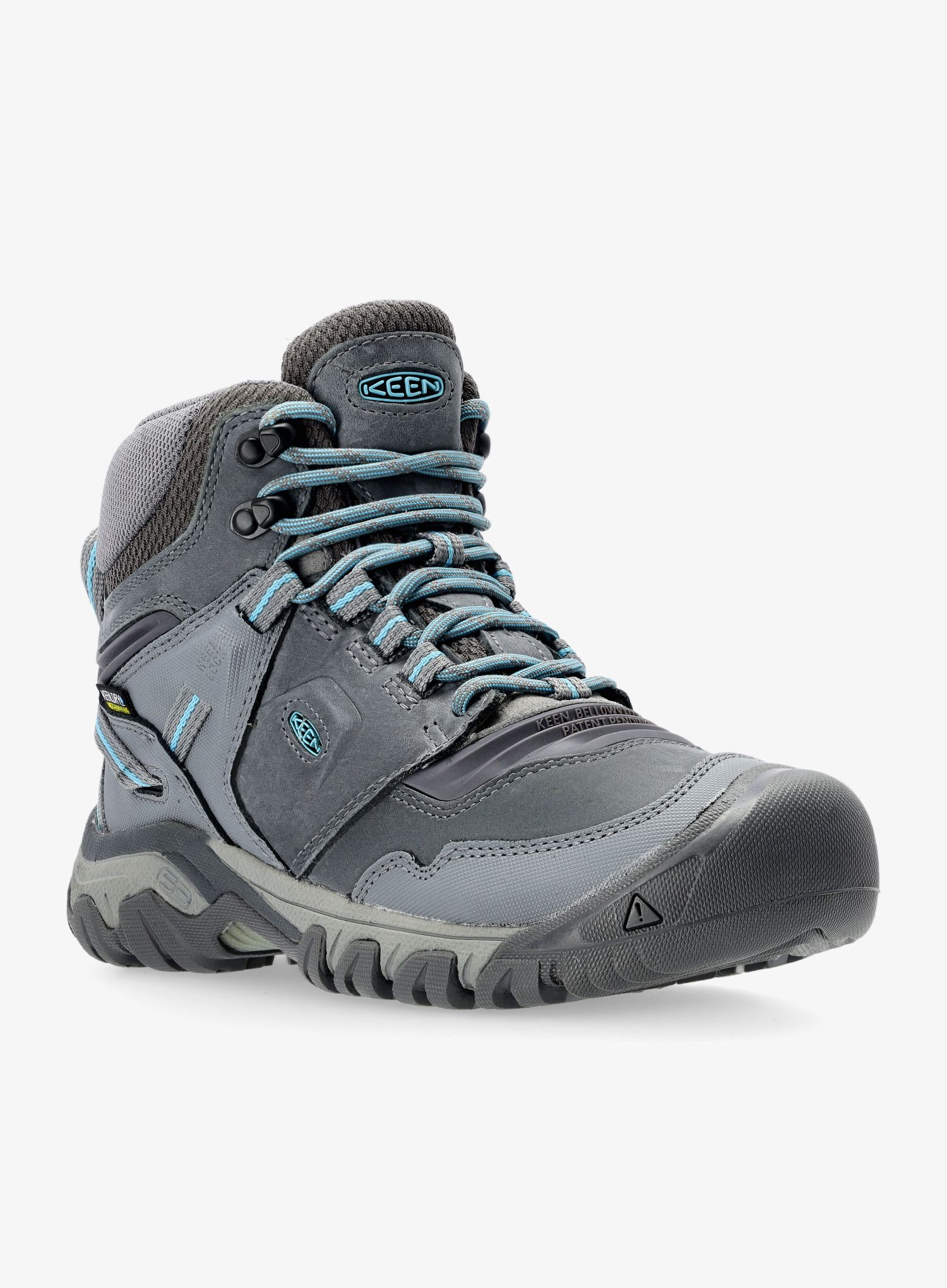 Dámské turistické boty Keen Ridge Flex Mid WP - steel grey/porcelain