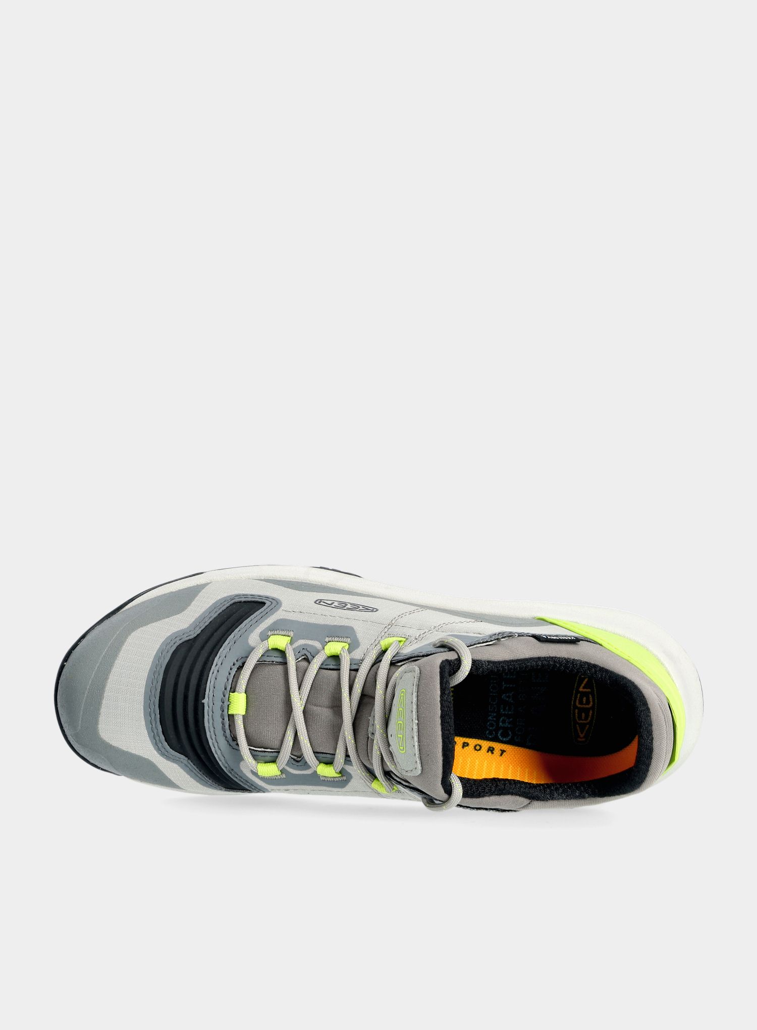 Dámské turistické boty Keen Tempo Flex WP - drizzle/green