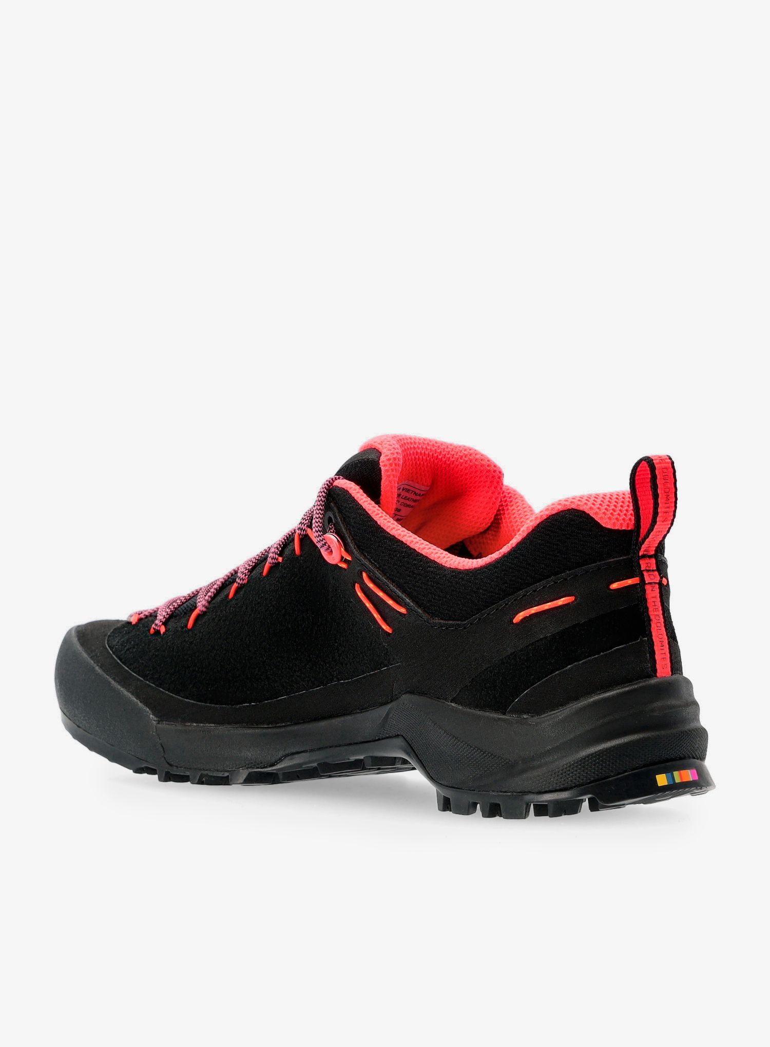 Dámské turistické boty Salewa Wildfire Leather - blk/crl