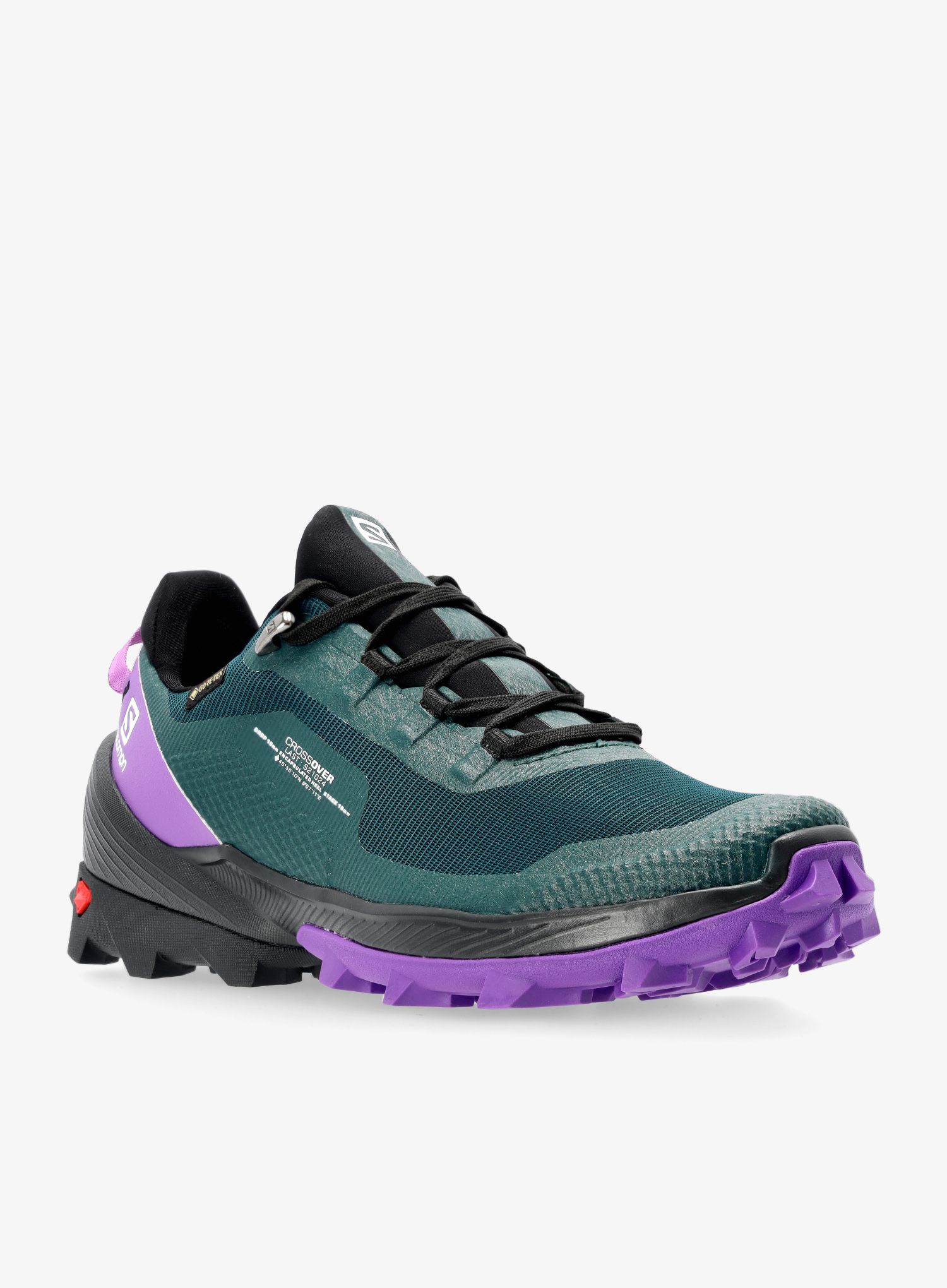 Dámské turistické boty Salomon Cross Over GTX - ponder/black