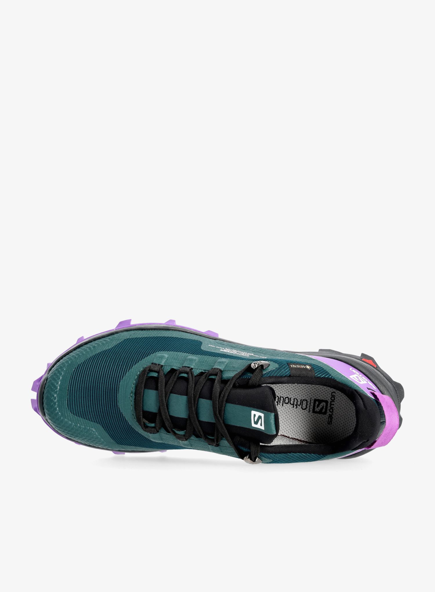 Dámské turistické boty Salomon Cross Over GTX - ponder/black