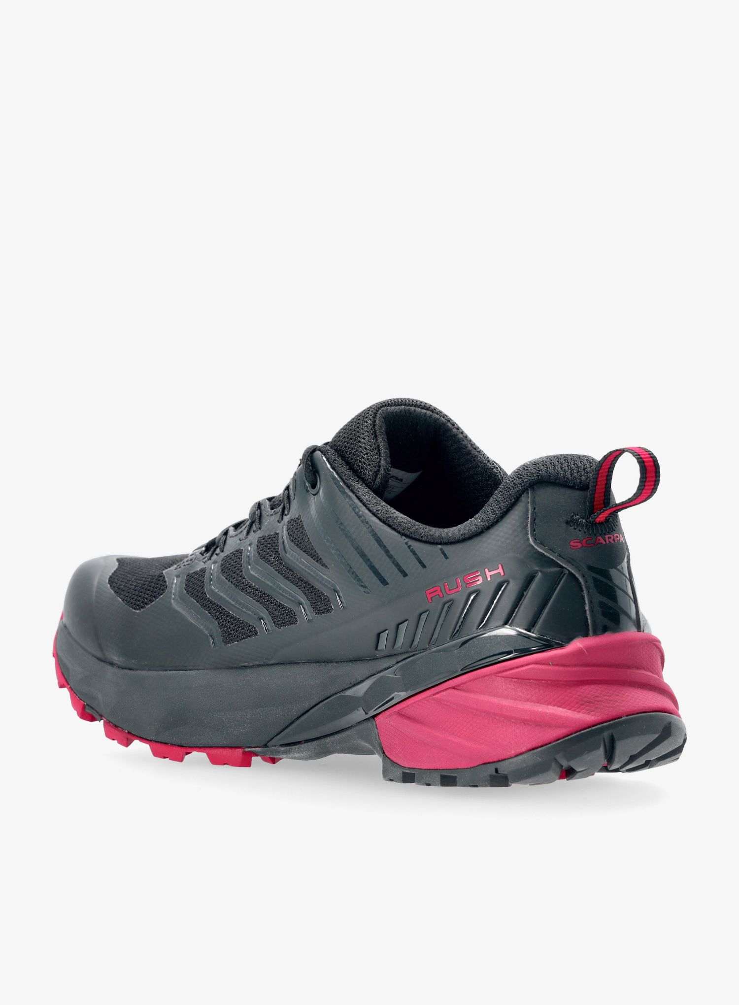 Dámské turistické boty Scarpa Rush - black/cherry