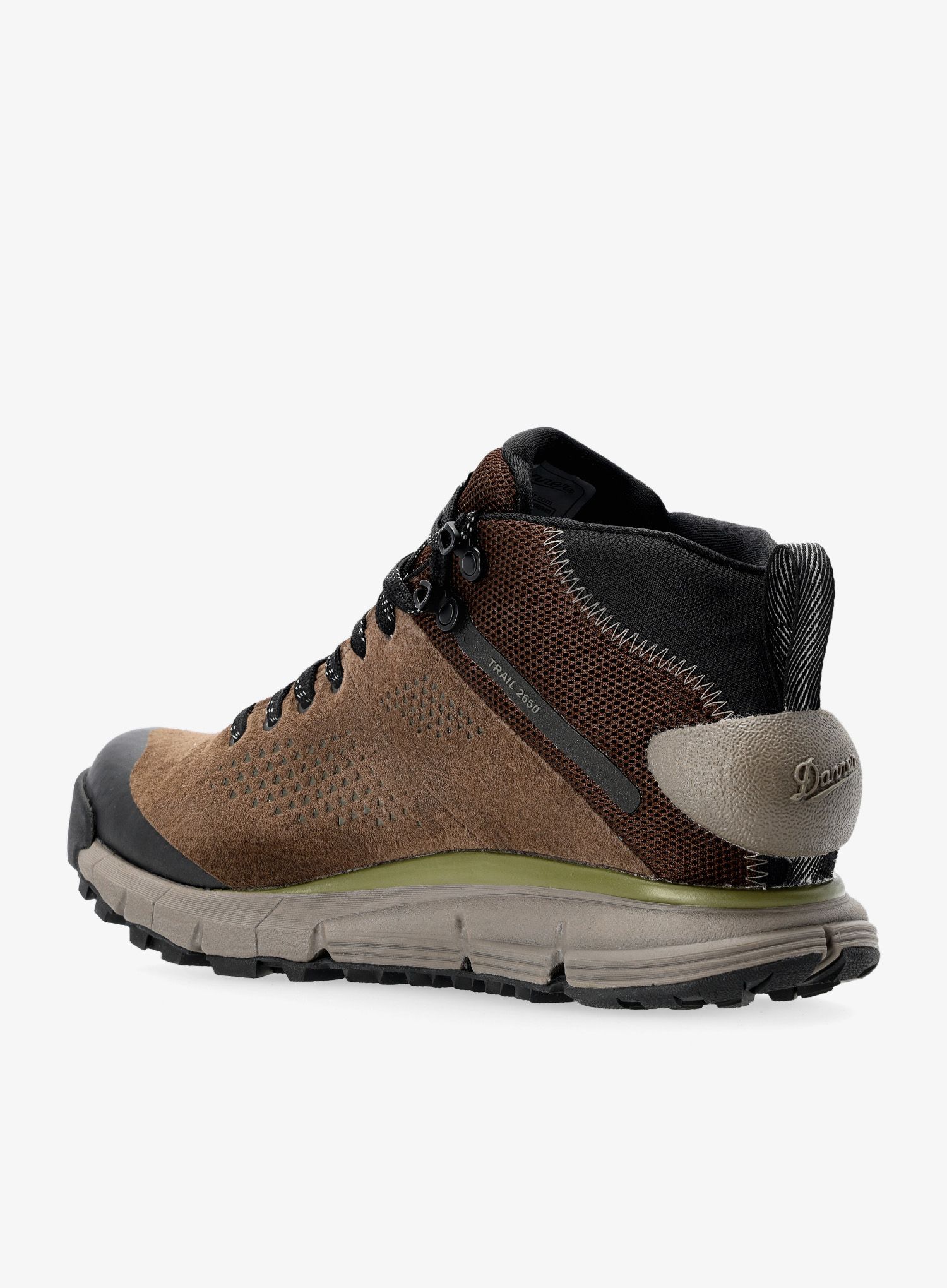 Turistické boty pánské Danner Trail 2650 Mid GTX - brown/military green