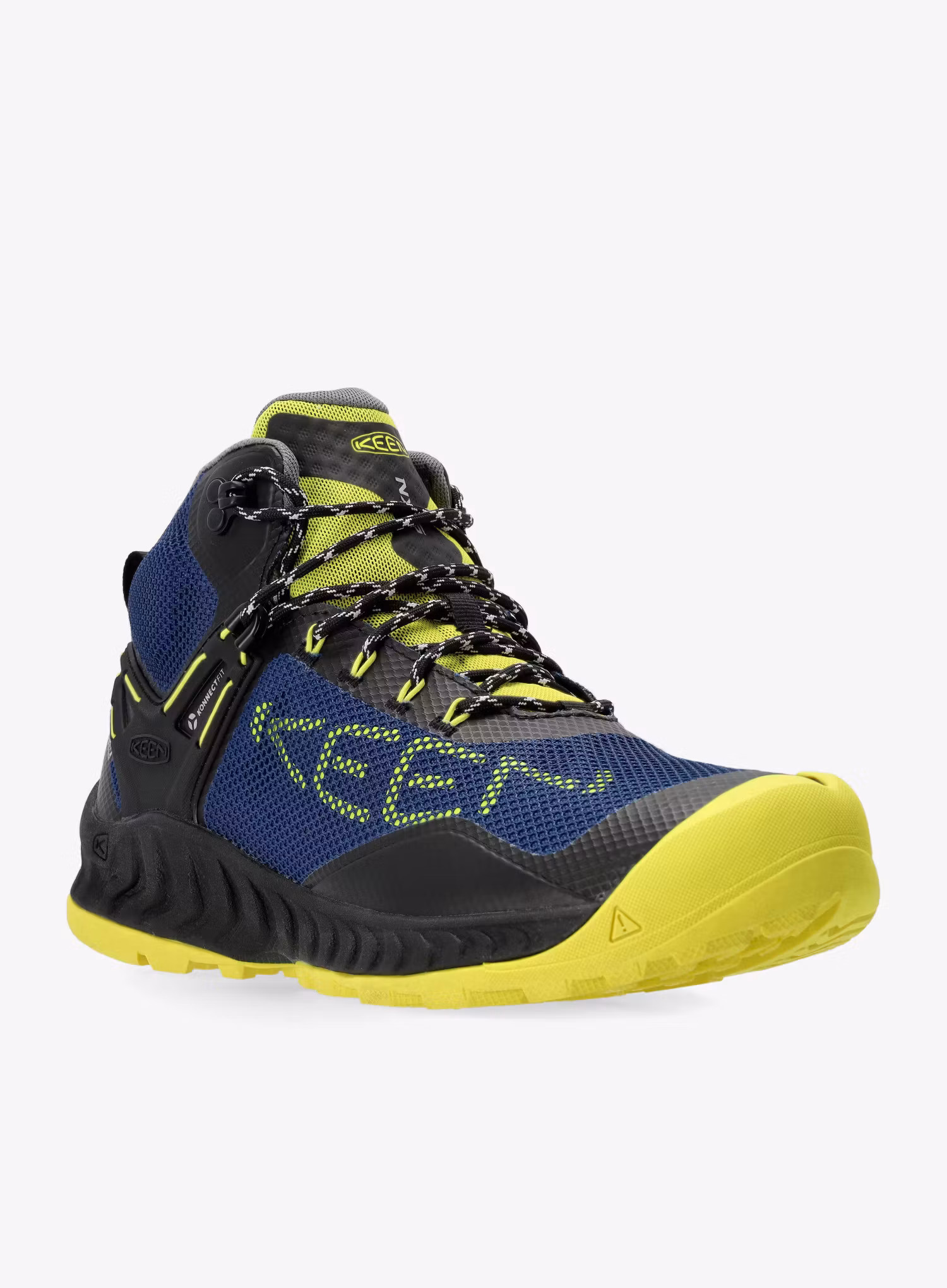Turistické boty Keen Nxis Evo Mid WP - black/evening primrose