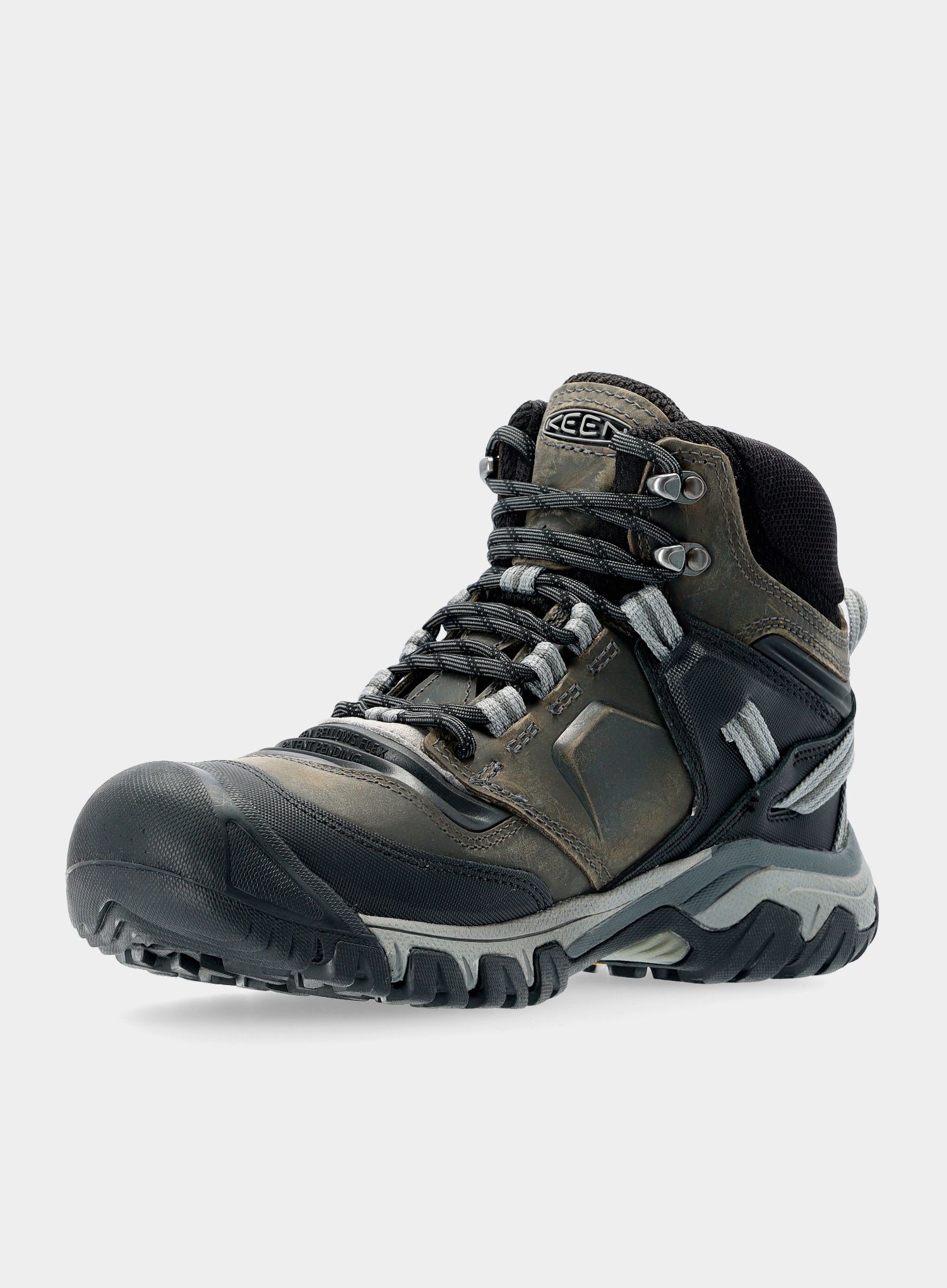 Turistické boty Keen Ridge Flex MID WP - magnet/black