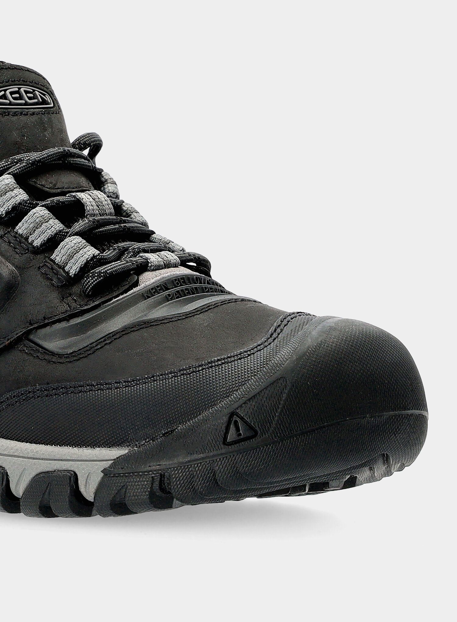 Turistické boty Keen Ridge Flex WP - black/magnet
