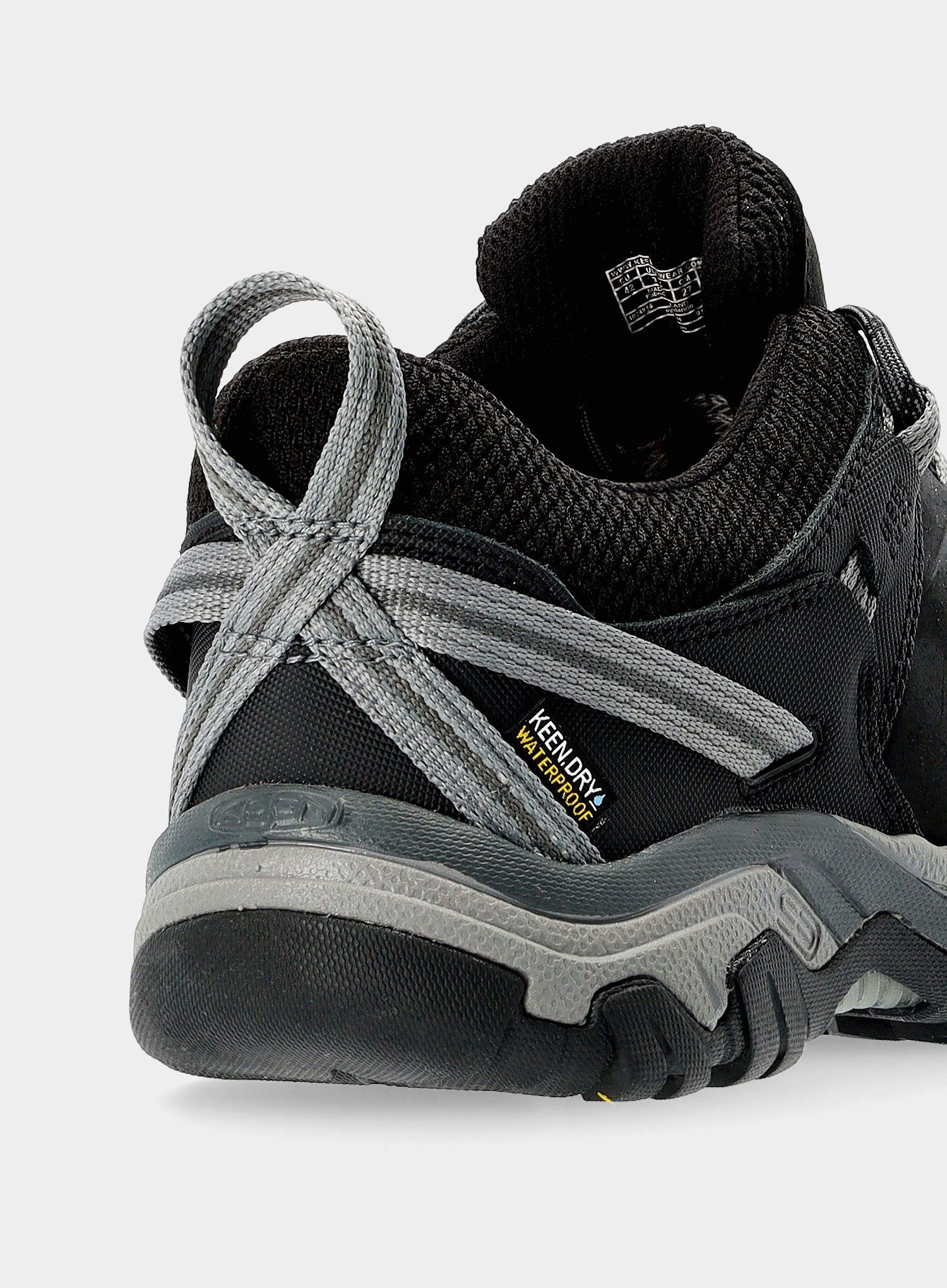 Turistické boty Keen Ridge Flex WP - black/magnet