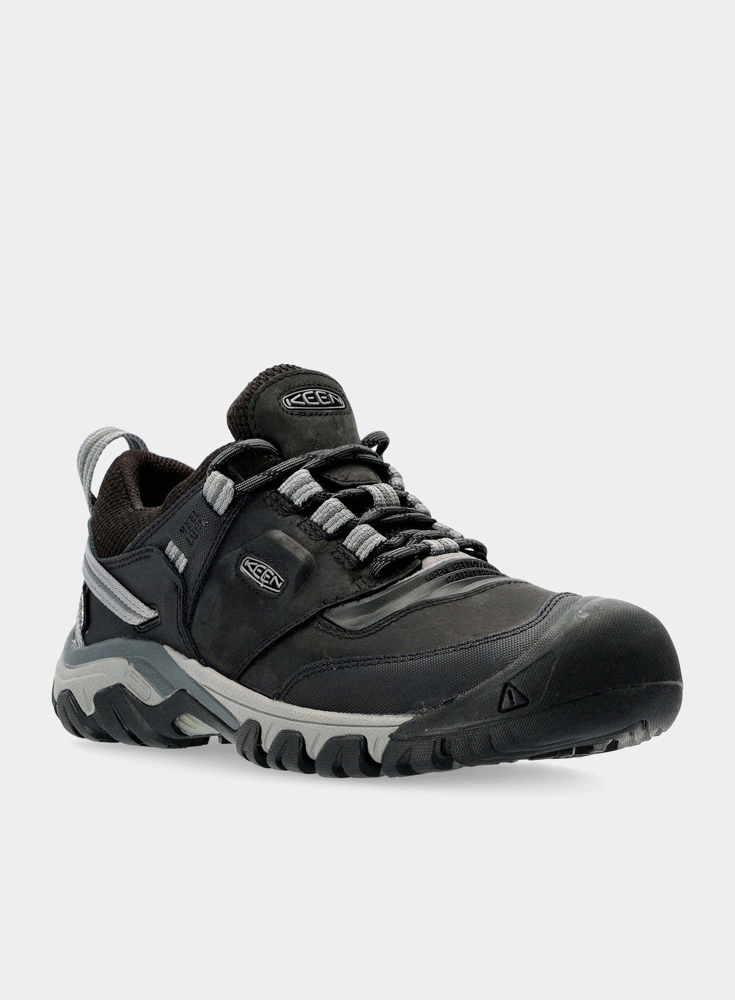 Turistické boty Keen Ridge Flex WP - black/magnet