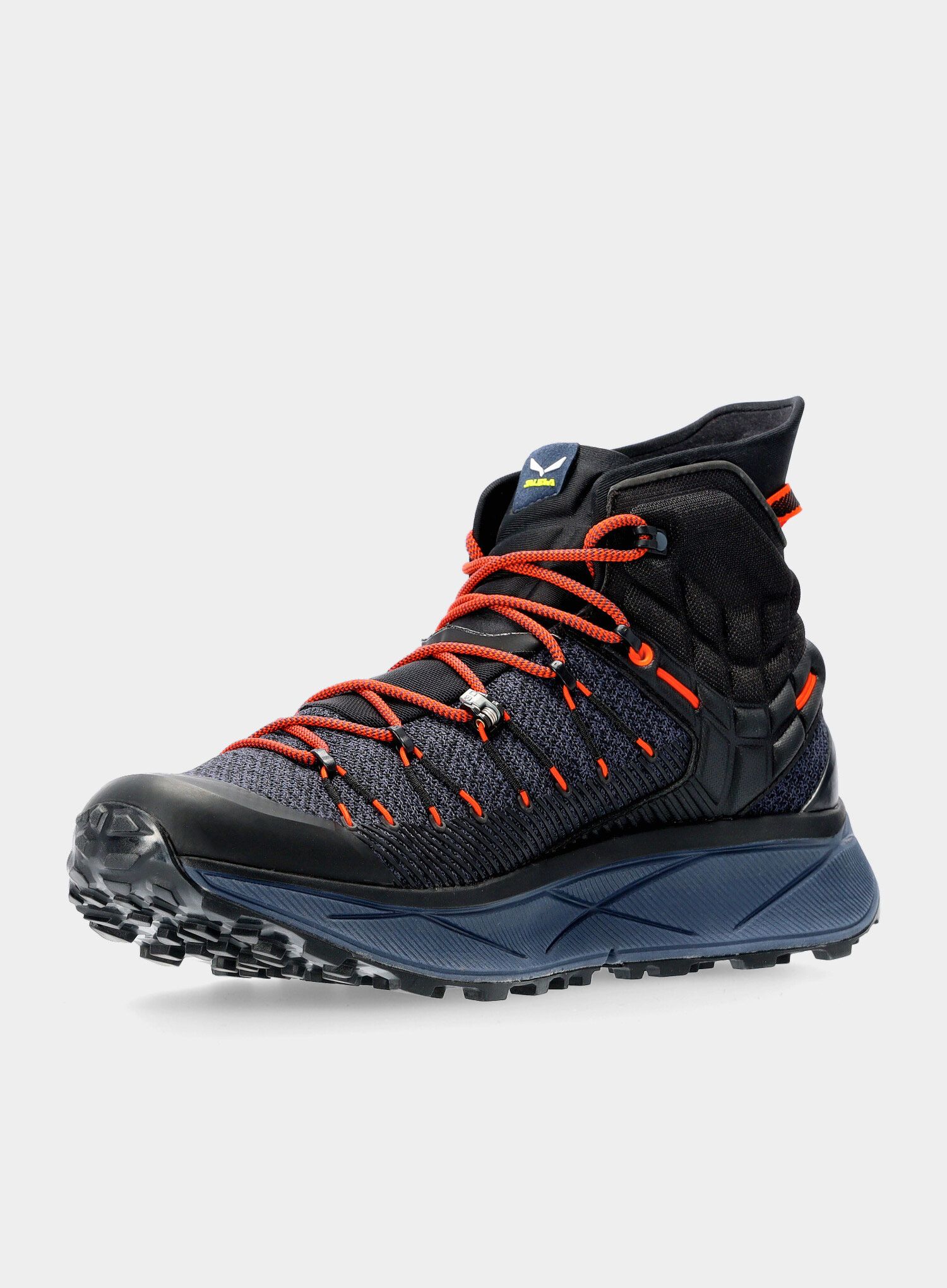 Turistické boty Salewa Dropline Mid - black/om. blue