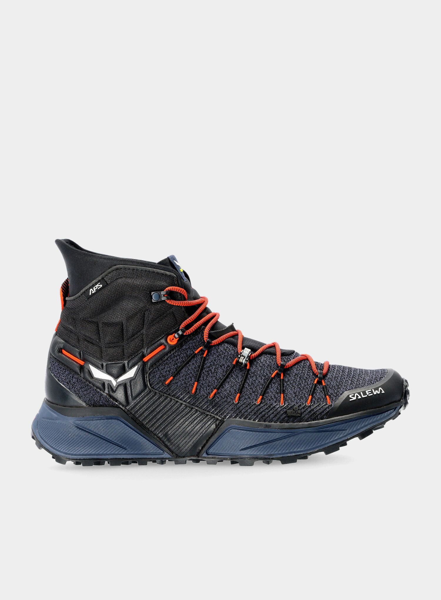 Turistické boty Salewa Dropline Mid - black/om. blue