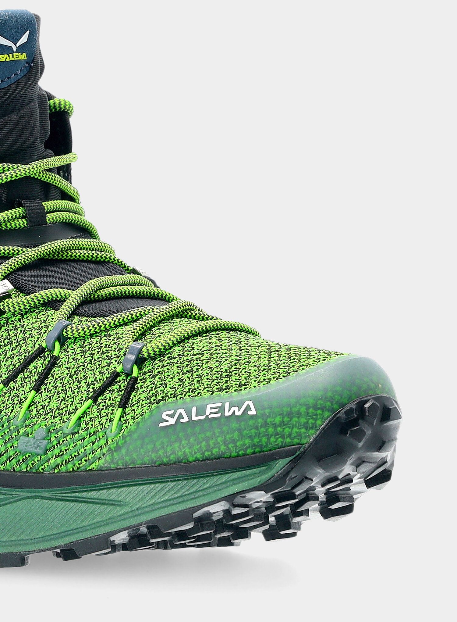 Turistické boty Salewa Dropline Mid - r. green/p. frog