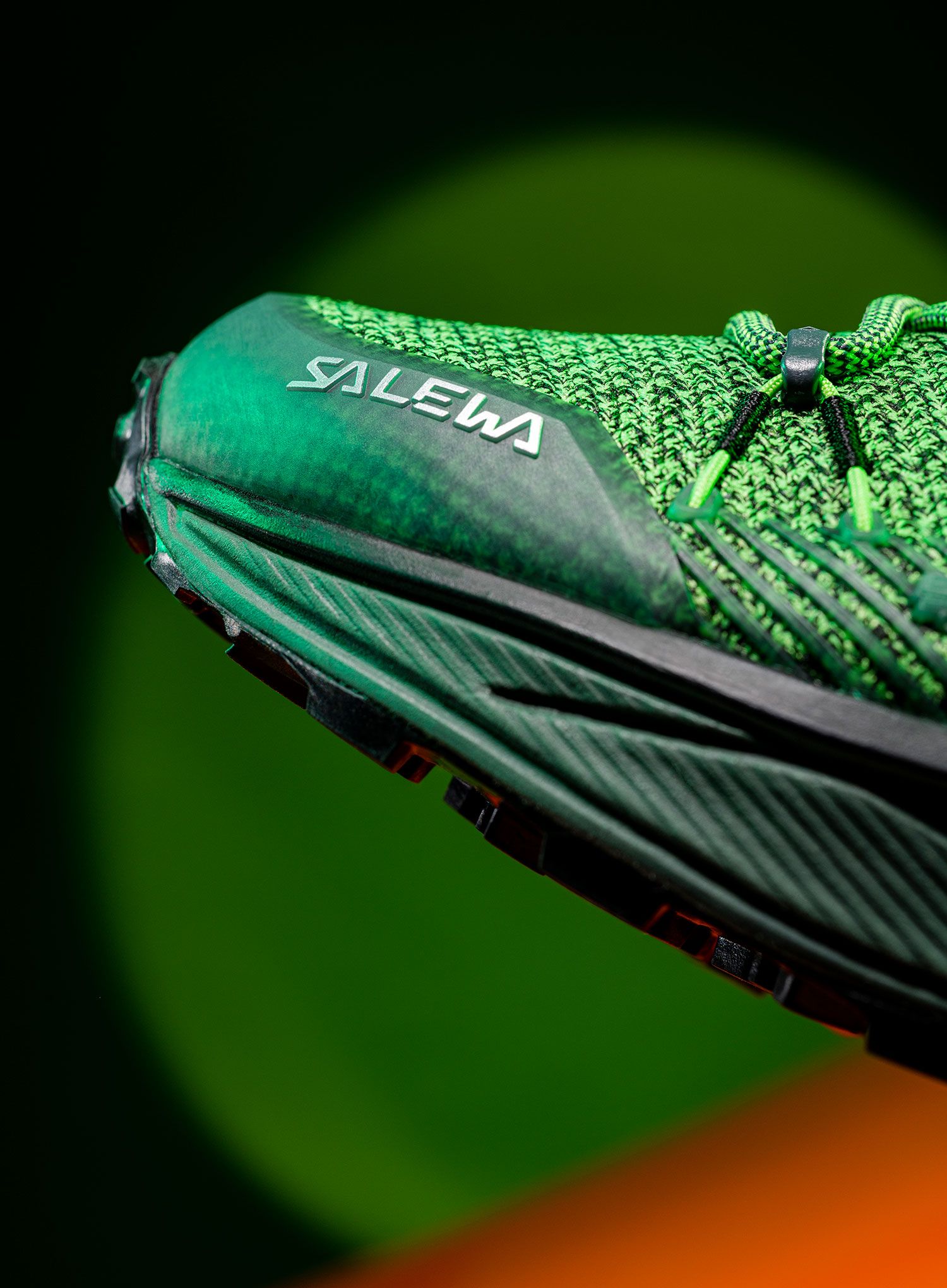 Turistické boty Salewa Dropline Mid - r. green/p. frog