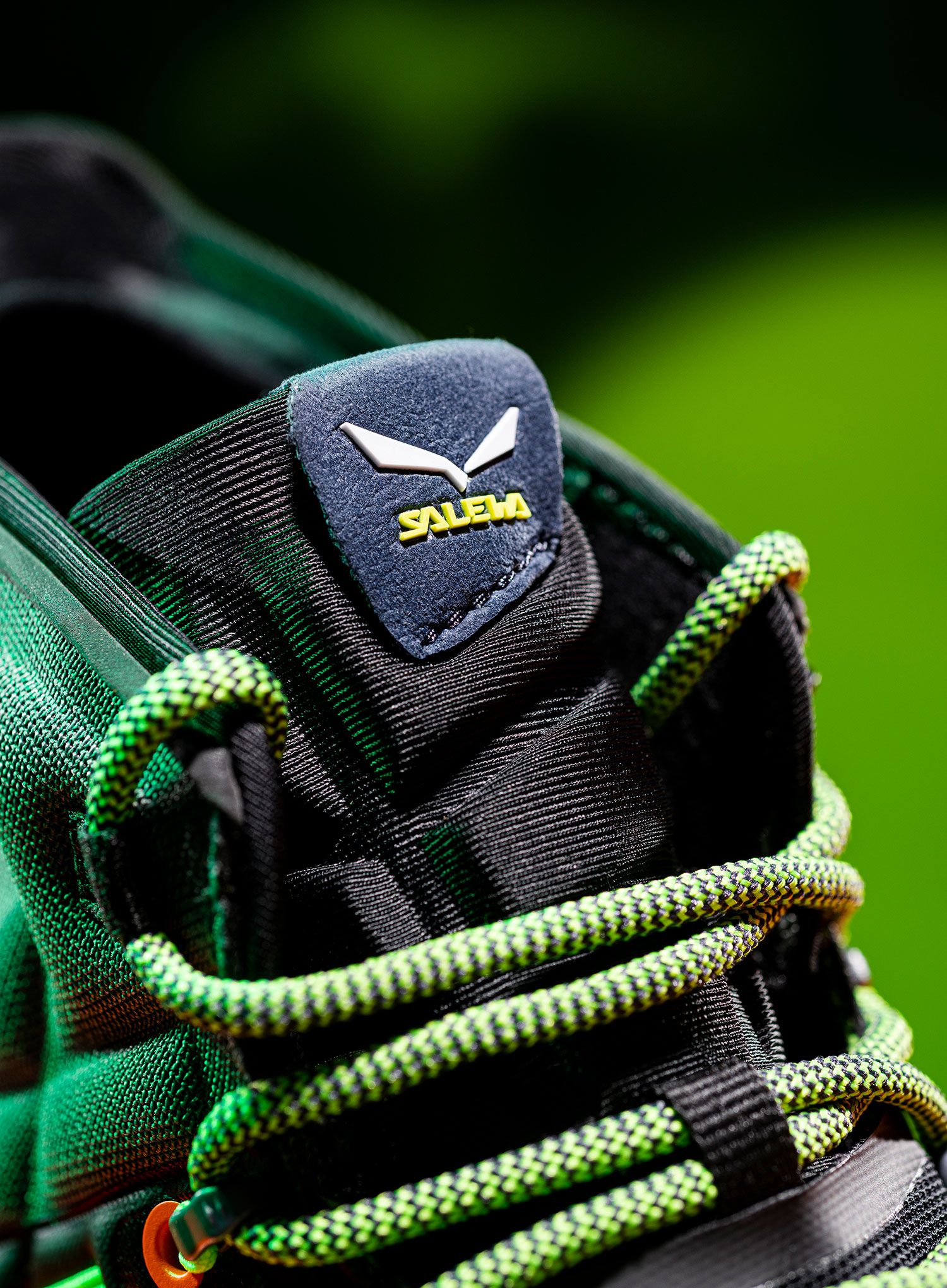 Turistické boty Salewa Dropline Mid - r. green/p. frog