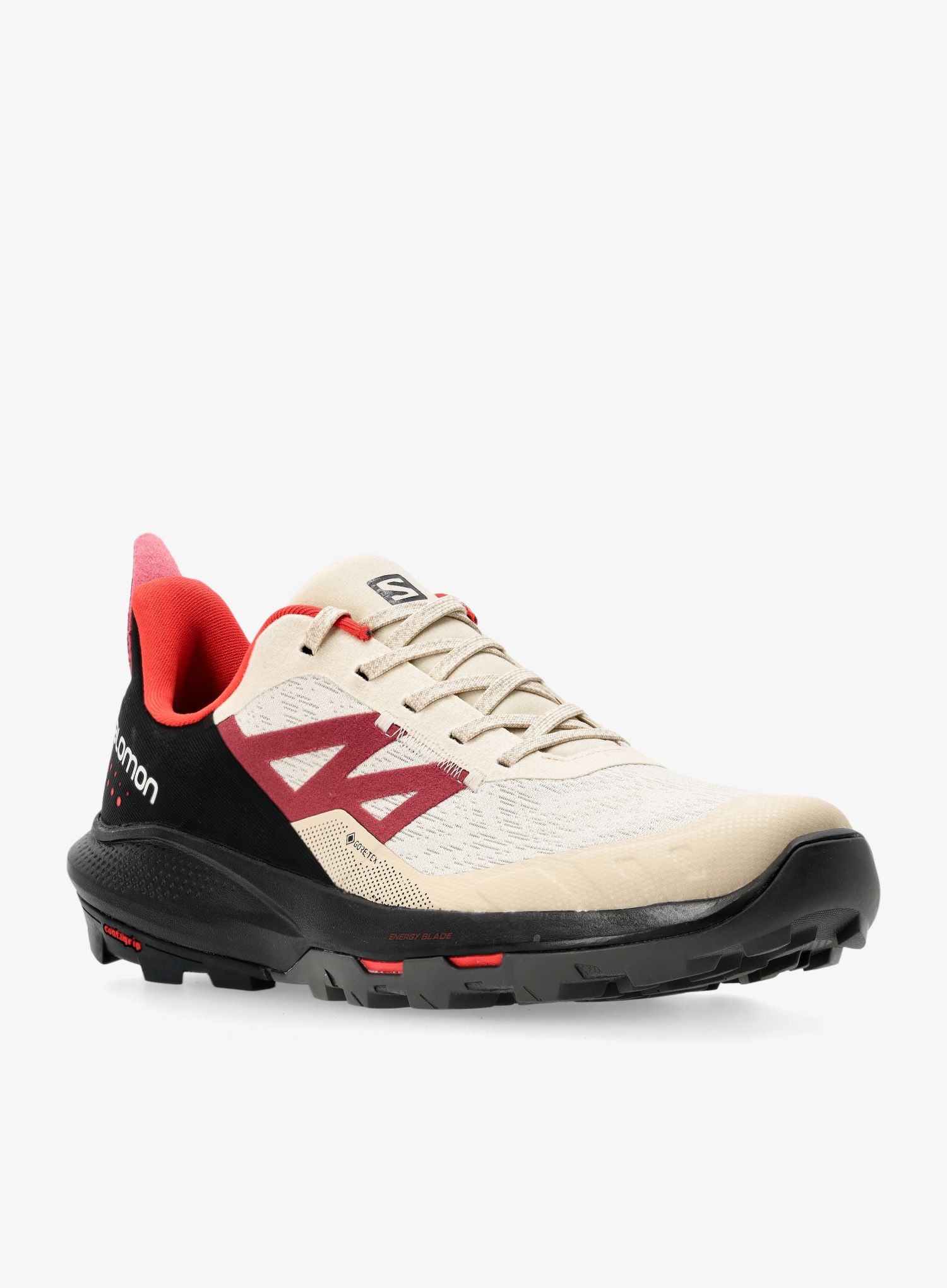 Turistické boty Salomon Outpulse GTX - bleached sand/black