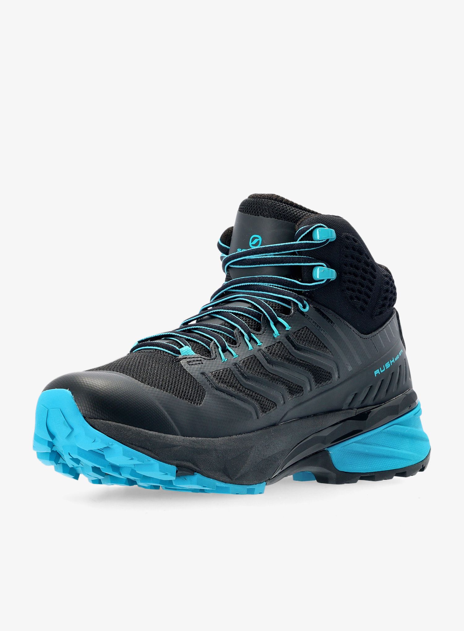 Trekové boty Scarpa Rush Mid GTX - black/ottanio