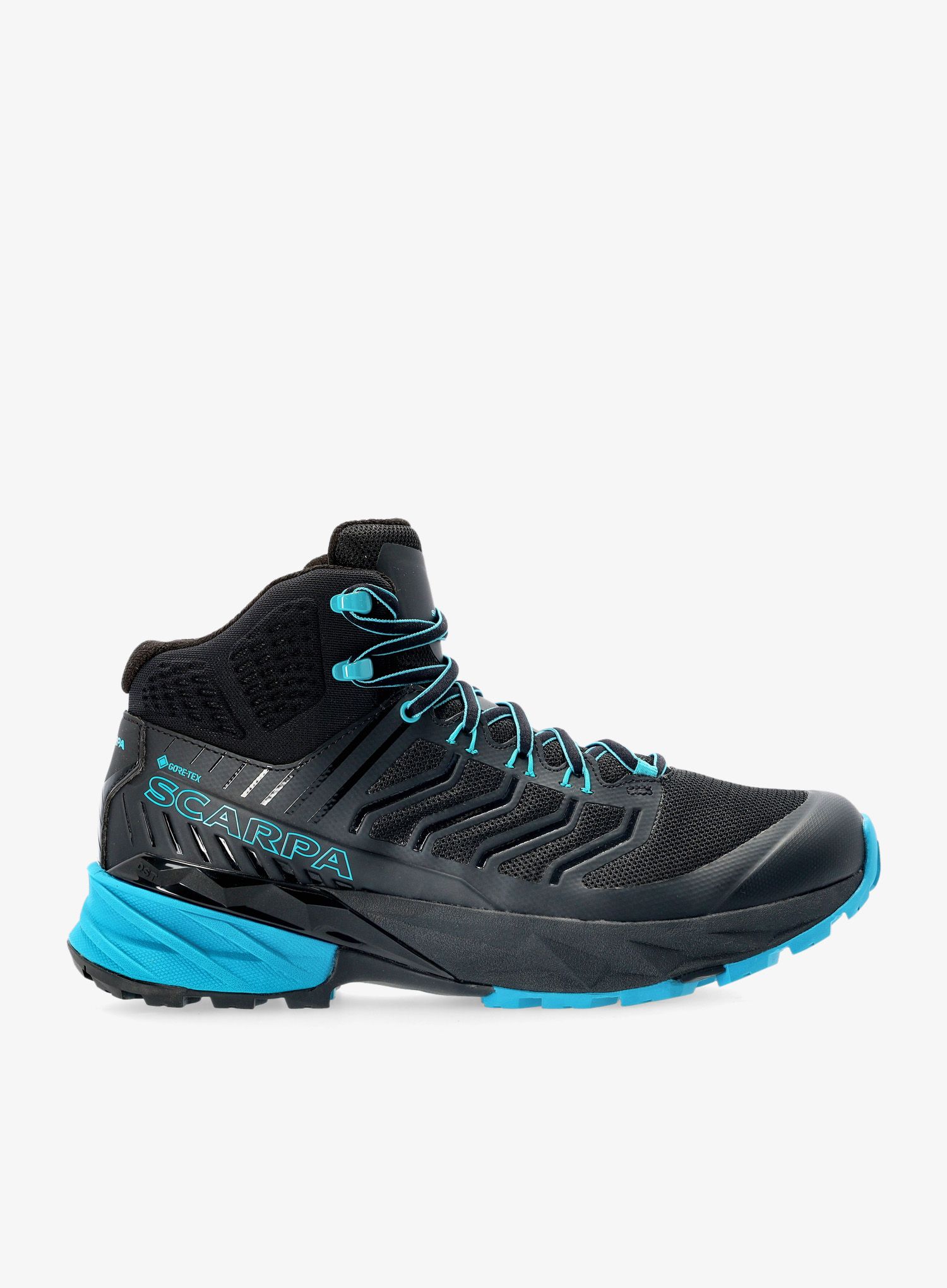 Trekové boty Scarpa Rush Mid GTX - black/ottanio