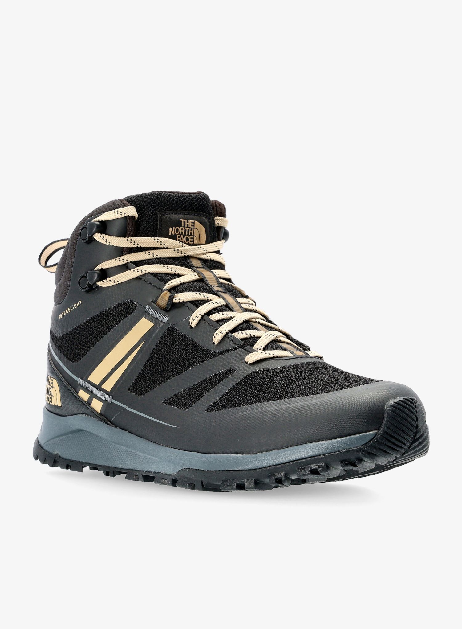 Turistické boty The North Face Litewave Mid FUTURELIGHT- black/flax