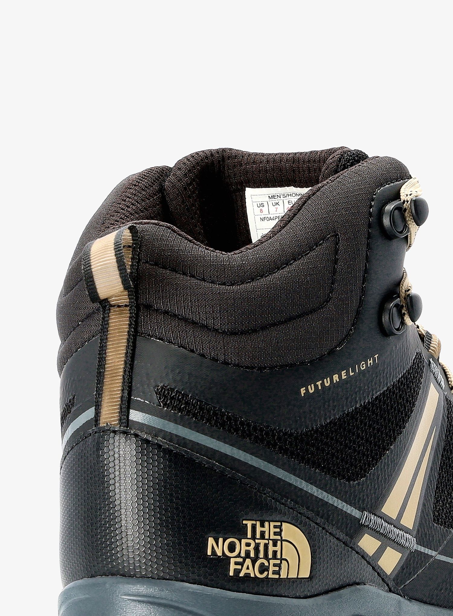 Turistické boty The North Face Litewave Mid FUTURELIGHT- black/flax