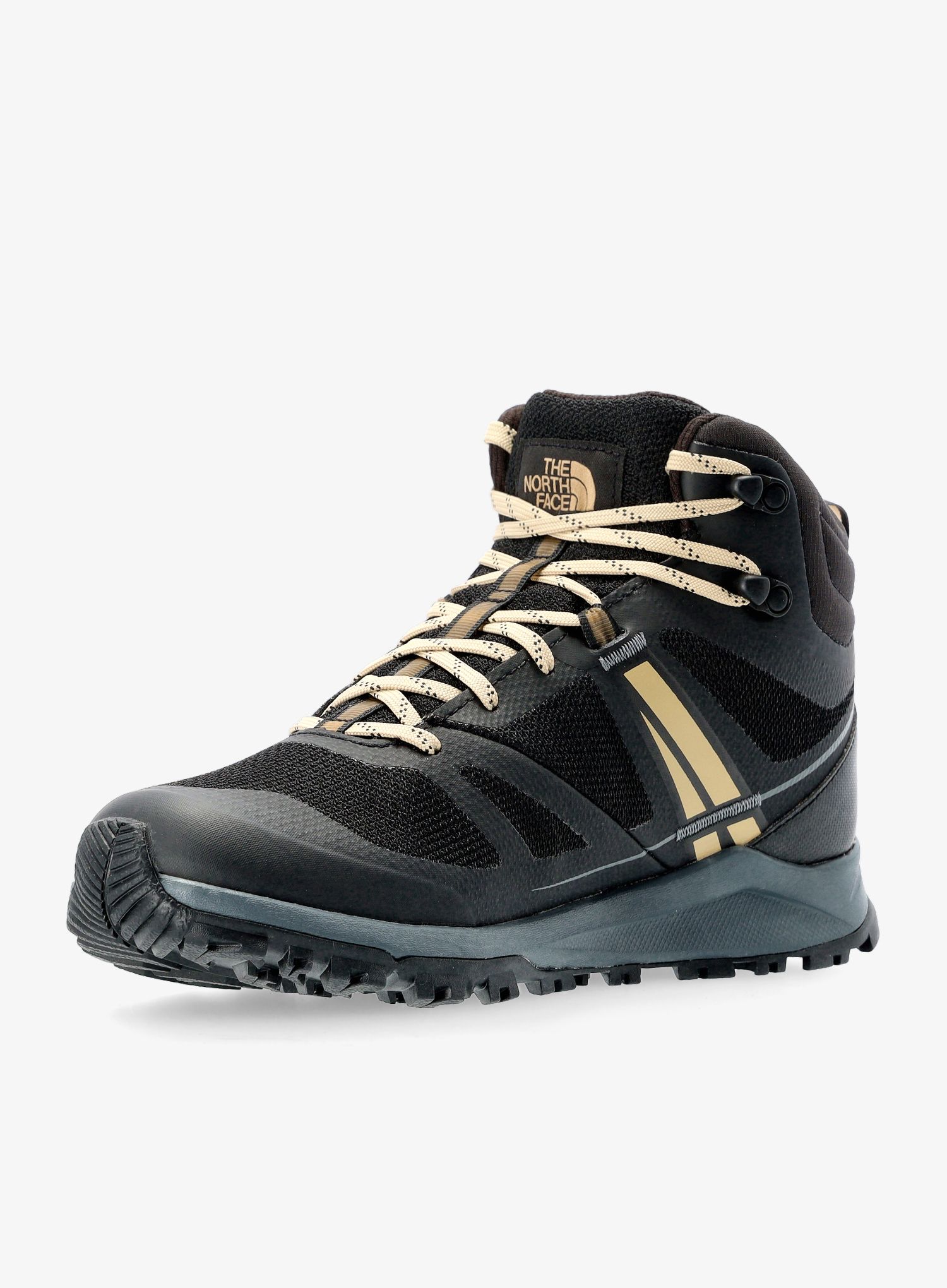 Turistické boty The North Face Litewave Mid FUTURELIGHT- black/flax