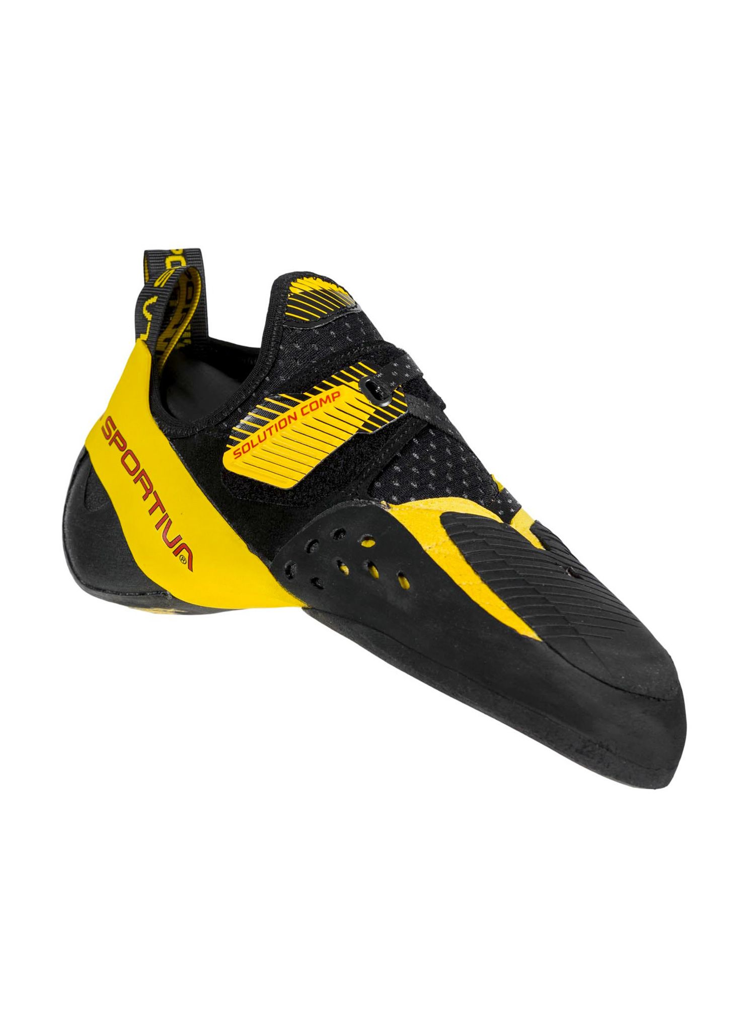 Lezečky La Sportiva Solution Comp - black/yellow