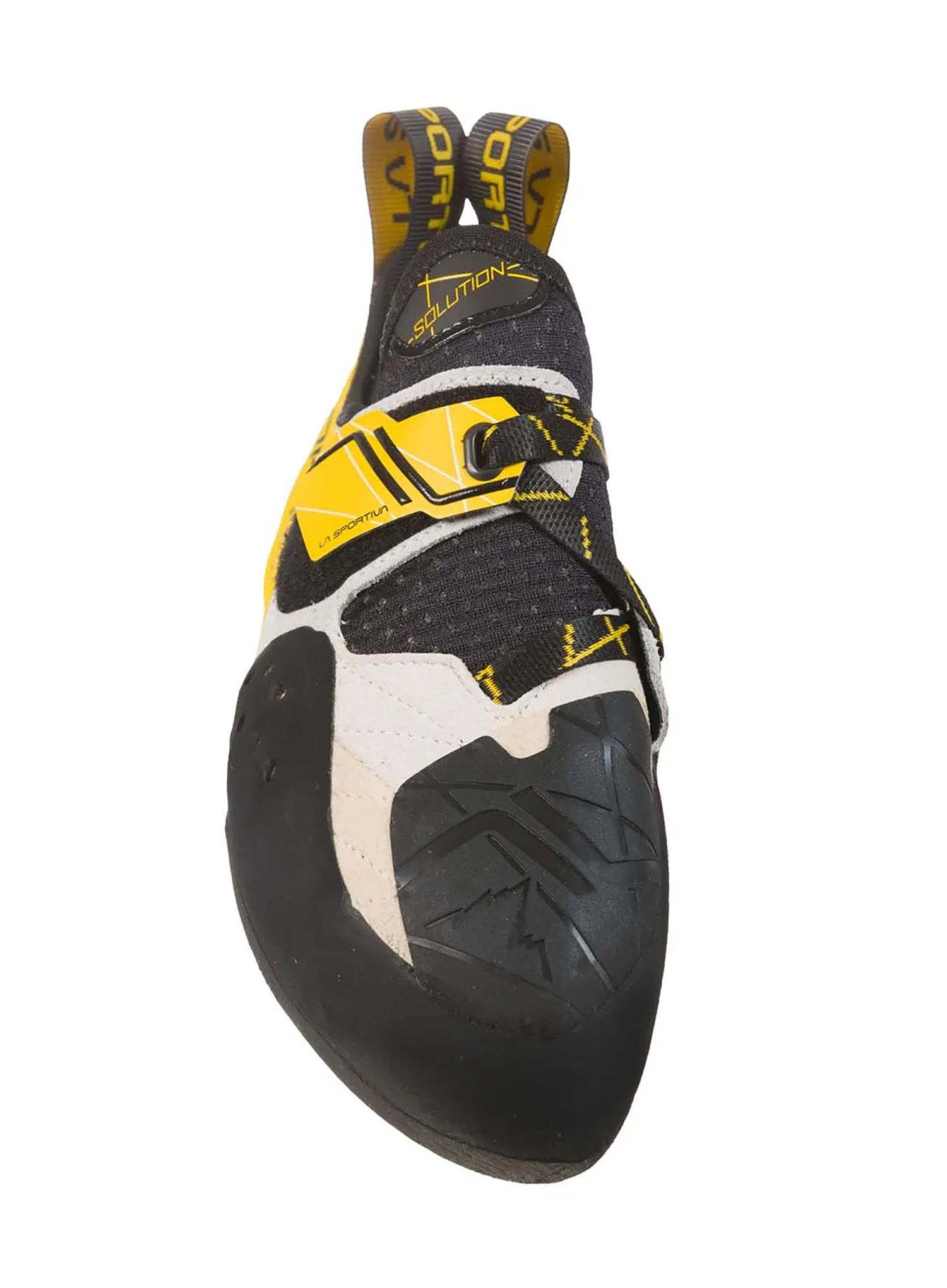 Lezečky La Sportiva Solution - white/yellow