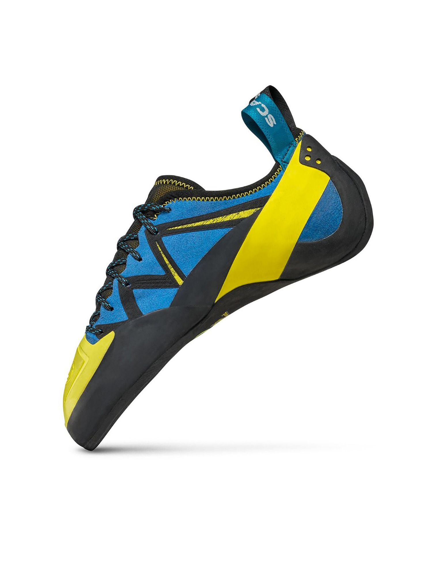 Lezečky Scarpa Vapor - ocean/yellow