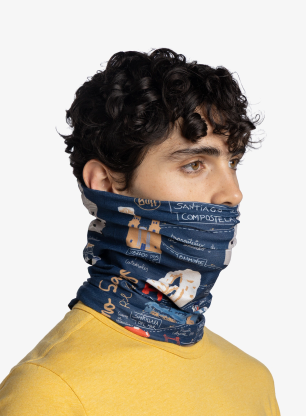 Multifunkční šátek Buff Coolnet UV - camino norte navy