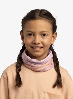 Multifunkční šátek Buff Coolnet UV Kids - katsy orchid