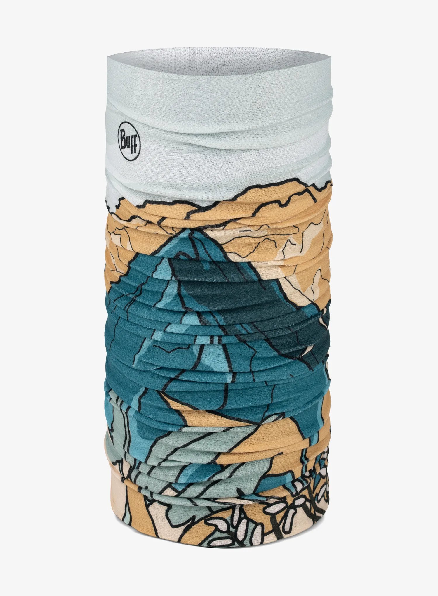 Multifunkční šátek Buff Coolnet UV - nive teal