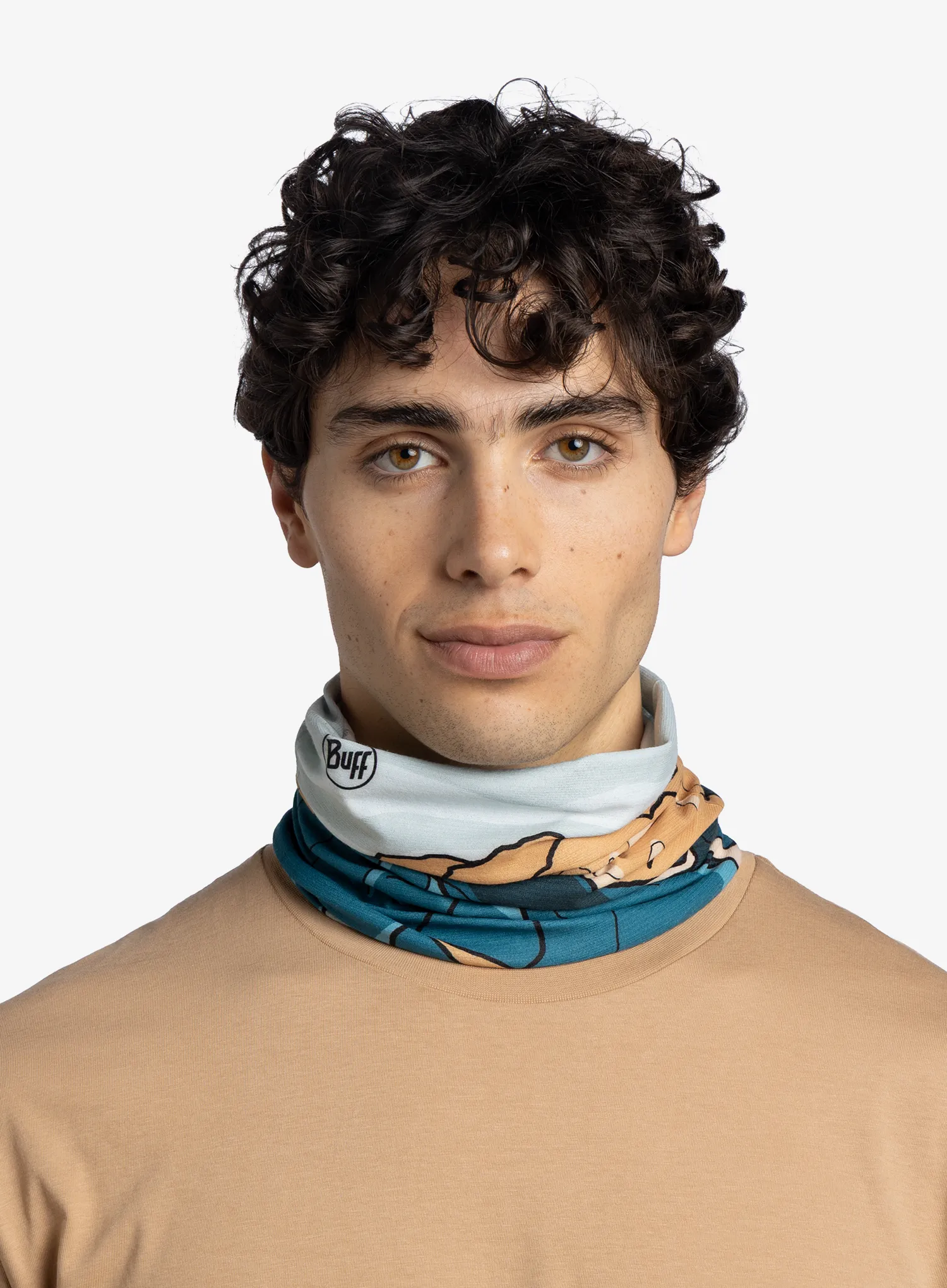 Multifunkční šátek Buff Coolnet UV - nive teal