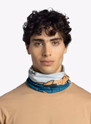 Multifunkční šátek Buff Coolnet UV - nive teal