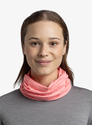 Multifunkční šátek Buff Dryflx - solid rose pink