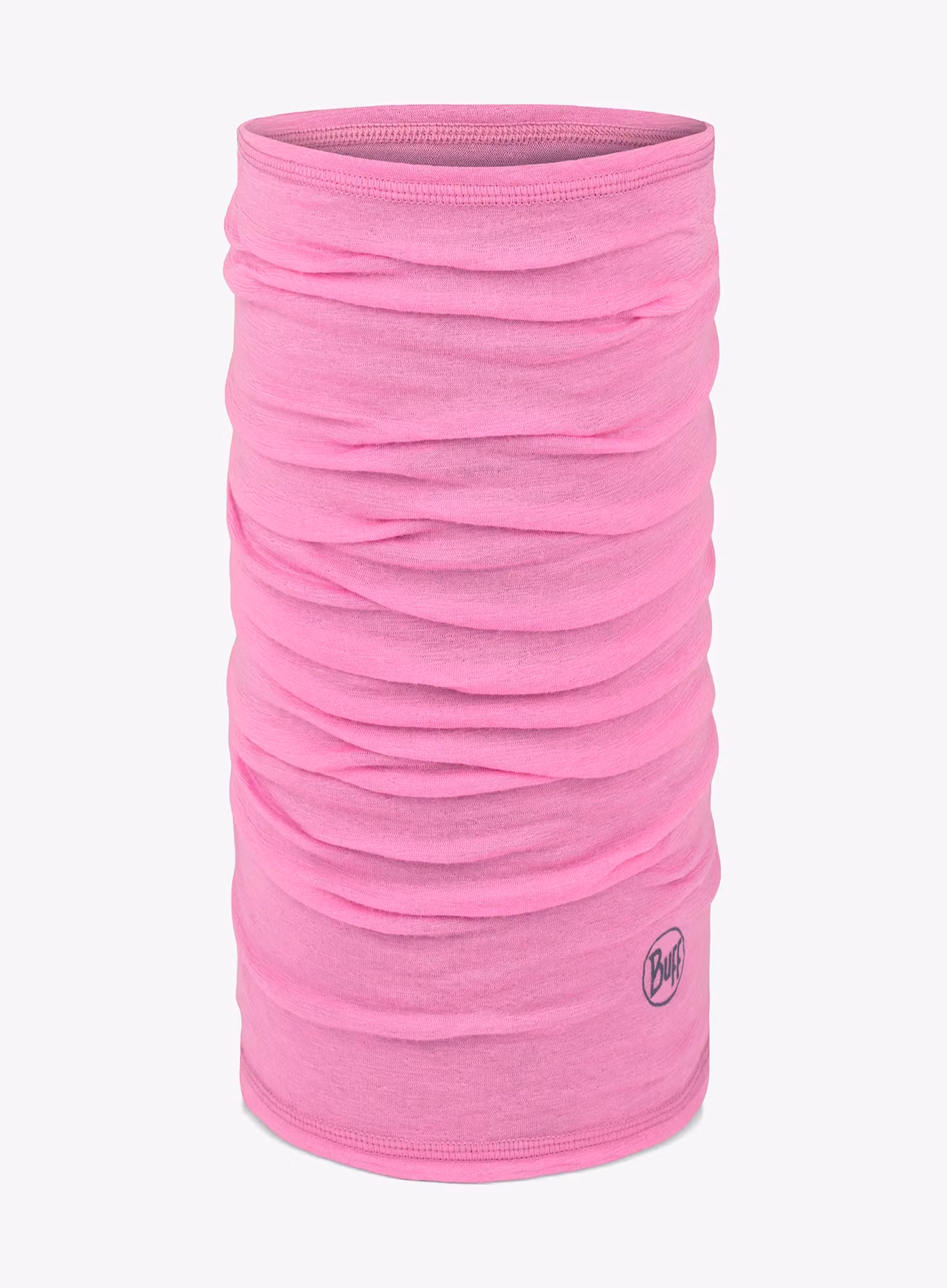 Multifunkční šátek Buff Lightweight Merino Wool - solid fluor fuchsia