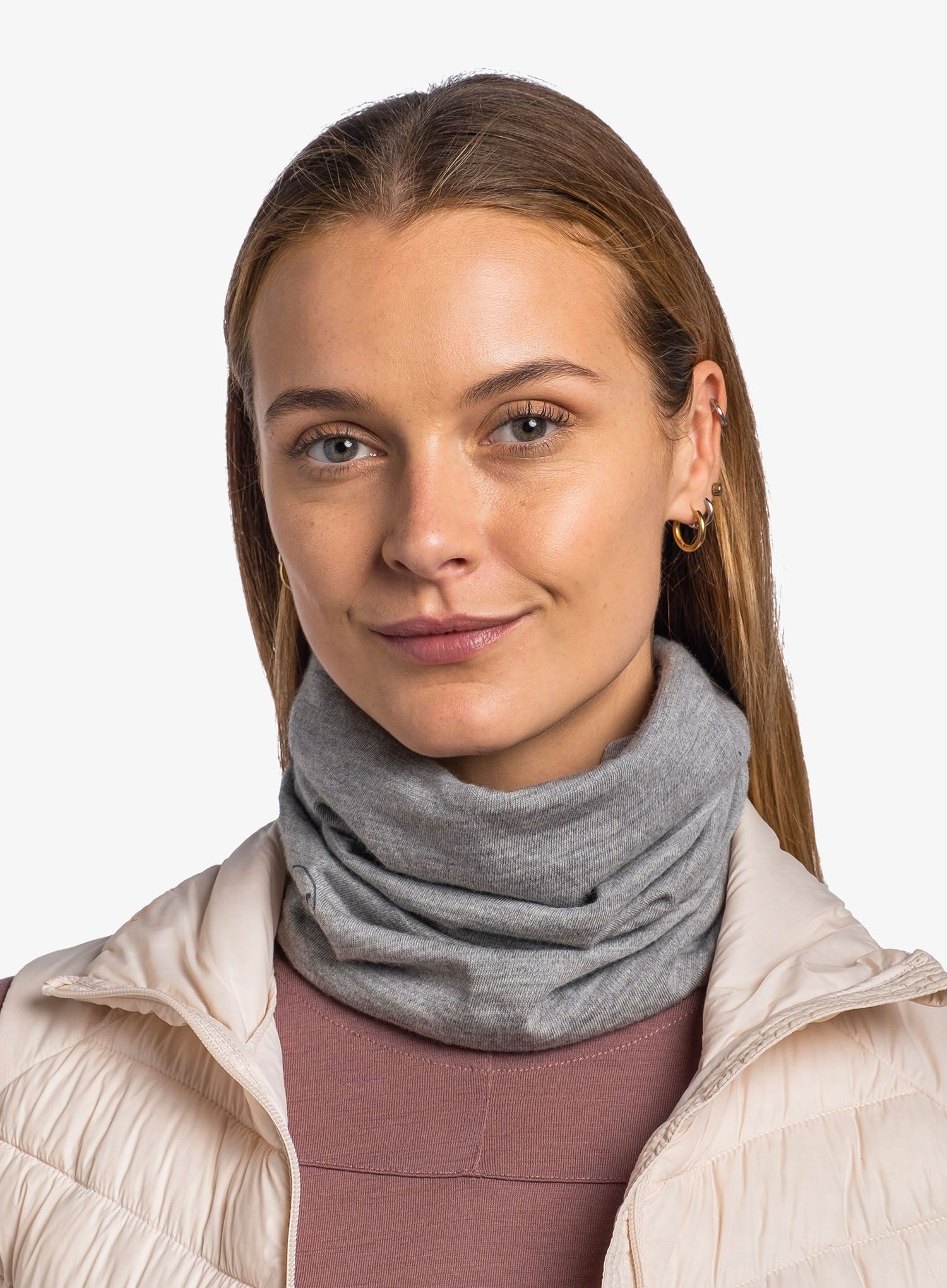 Multifunkční šátek Buff Merino Midweight - melange cloud