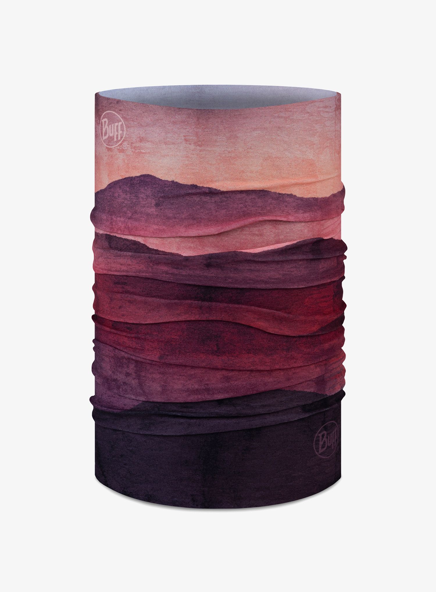 Multifunkční šátek Buff Original Eco Stretch - lise maroon