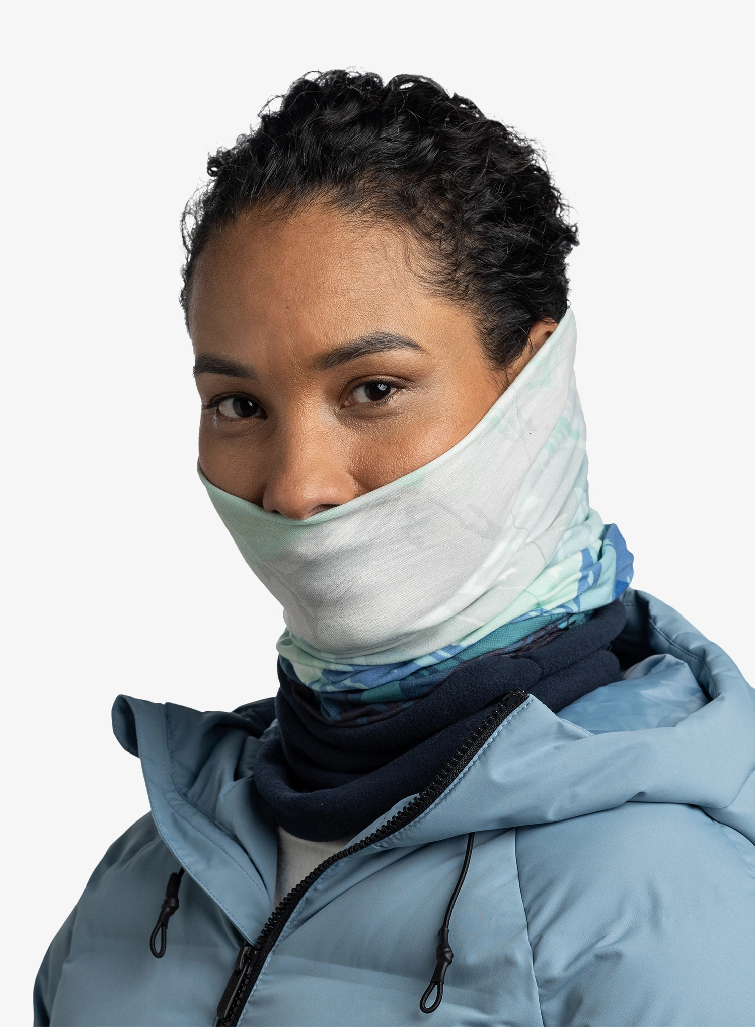 Multifunkční šátek Buff Polar - dryen blue
