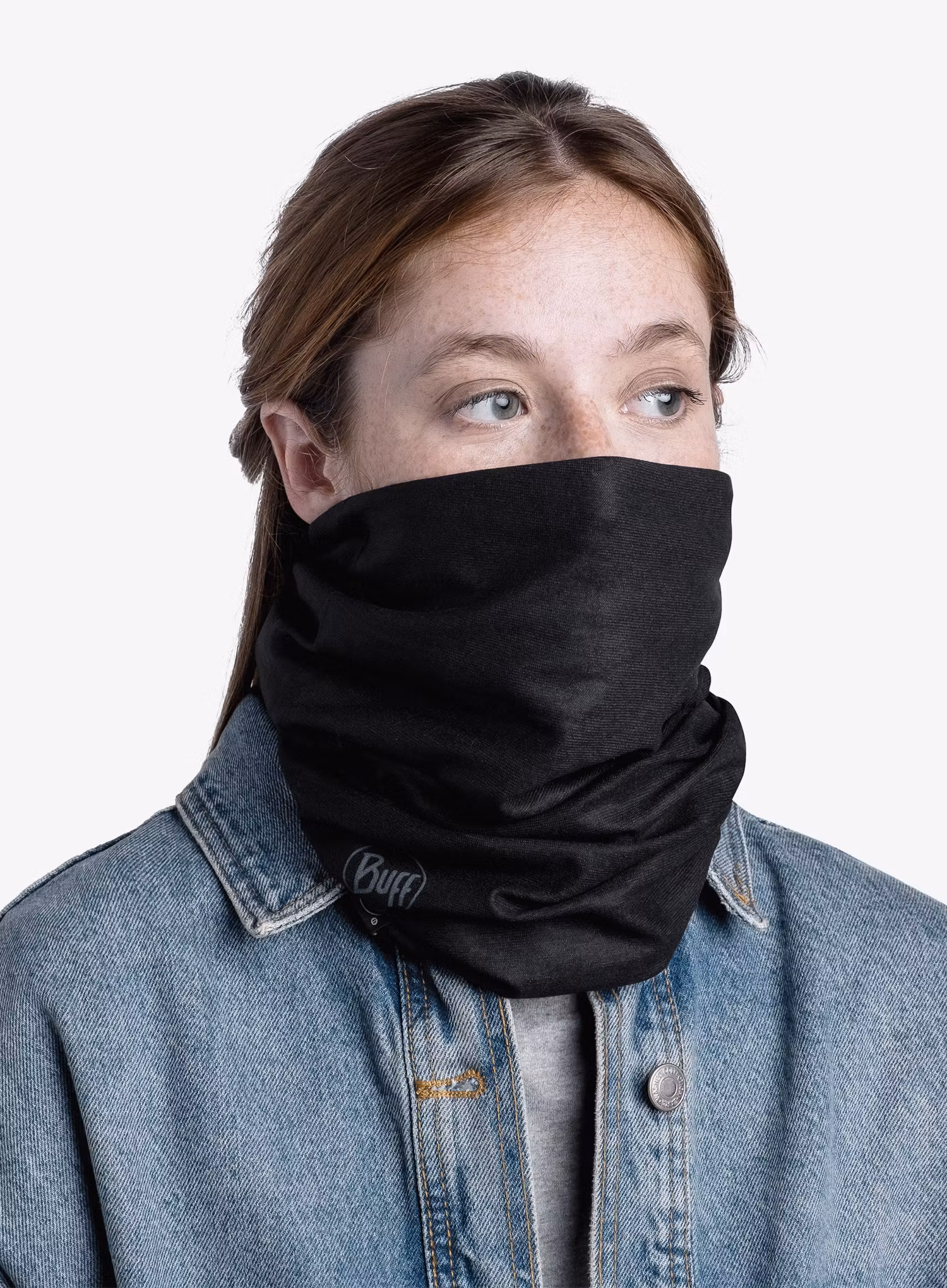 Multifunkční šátek Buff Reversible Polar - solid black