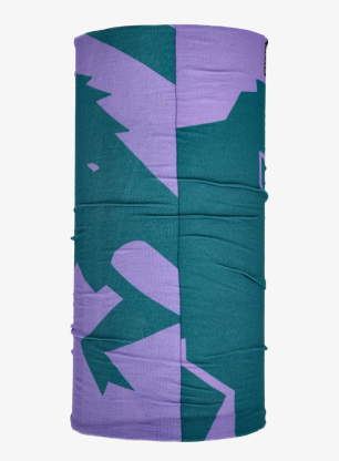 Multifunkční šátek Mammut Neck Gaiter Logo - deep teal/lavandin