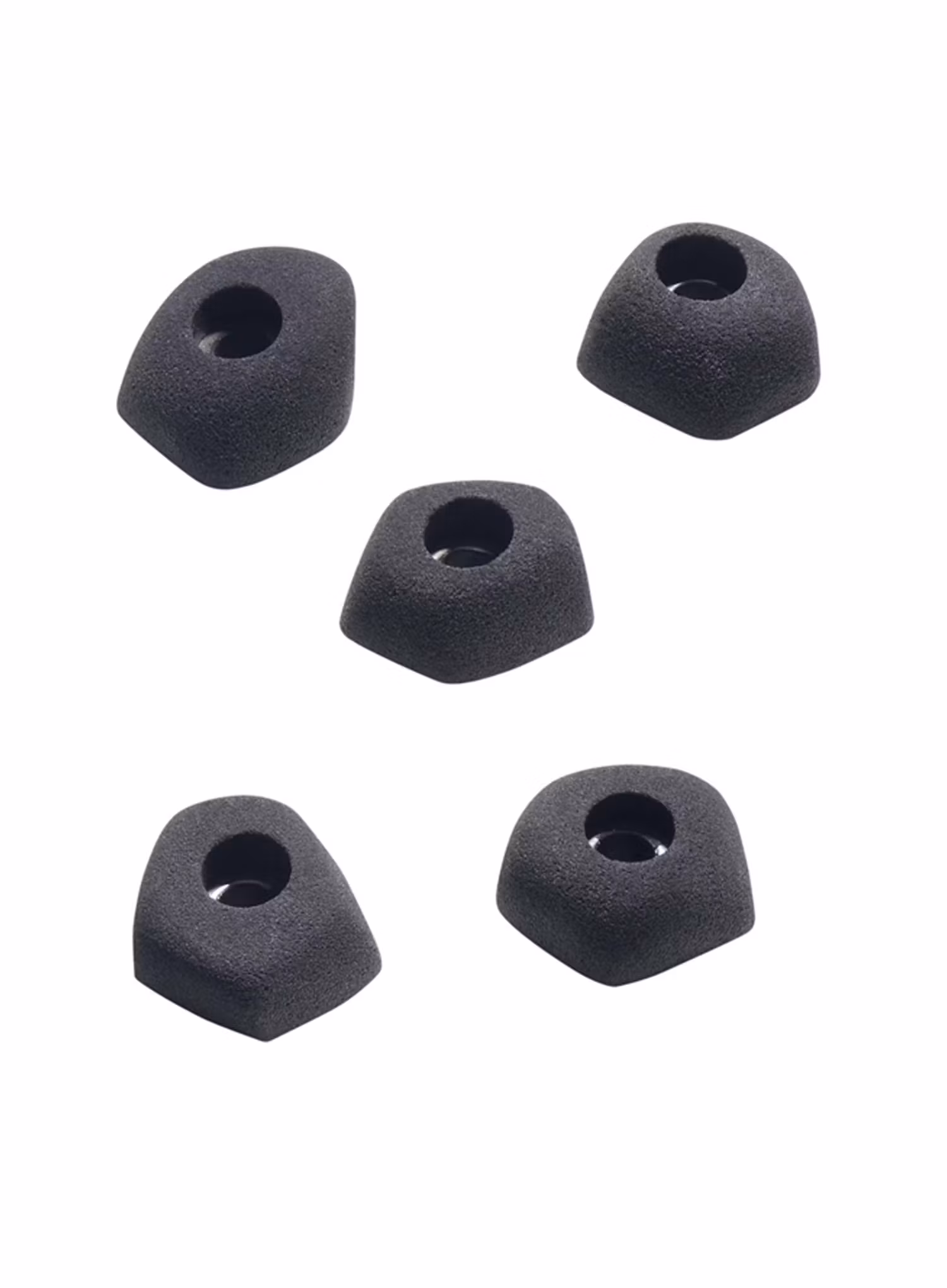 Horolezecké chyty Ocun Footholds Set 1 Bolt-on - black