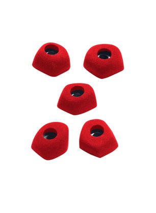 Horolezecké chyty Ocun Footholds Set 1 Bolt-on - red
