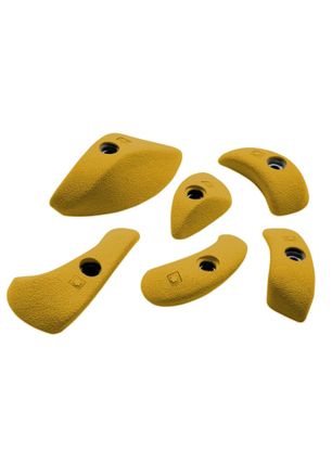 Horolezecké chyty Ocun Holds Set 1 Pinches - yellow/yellow