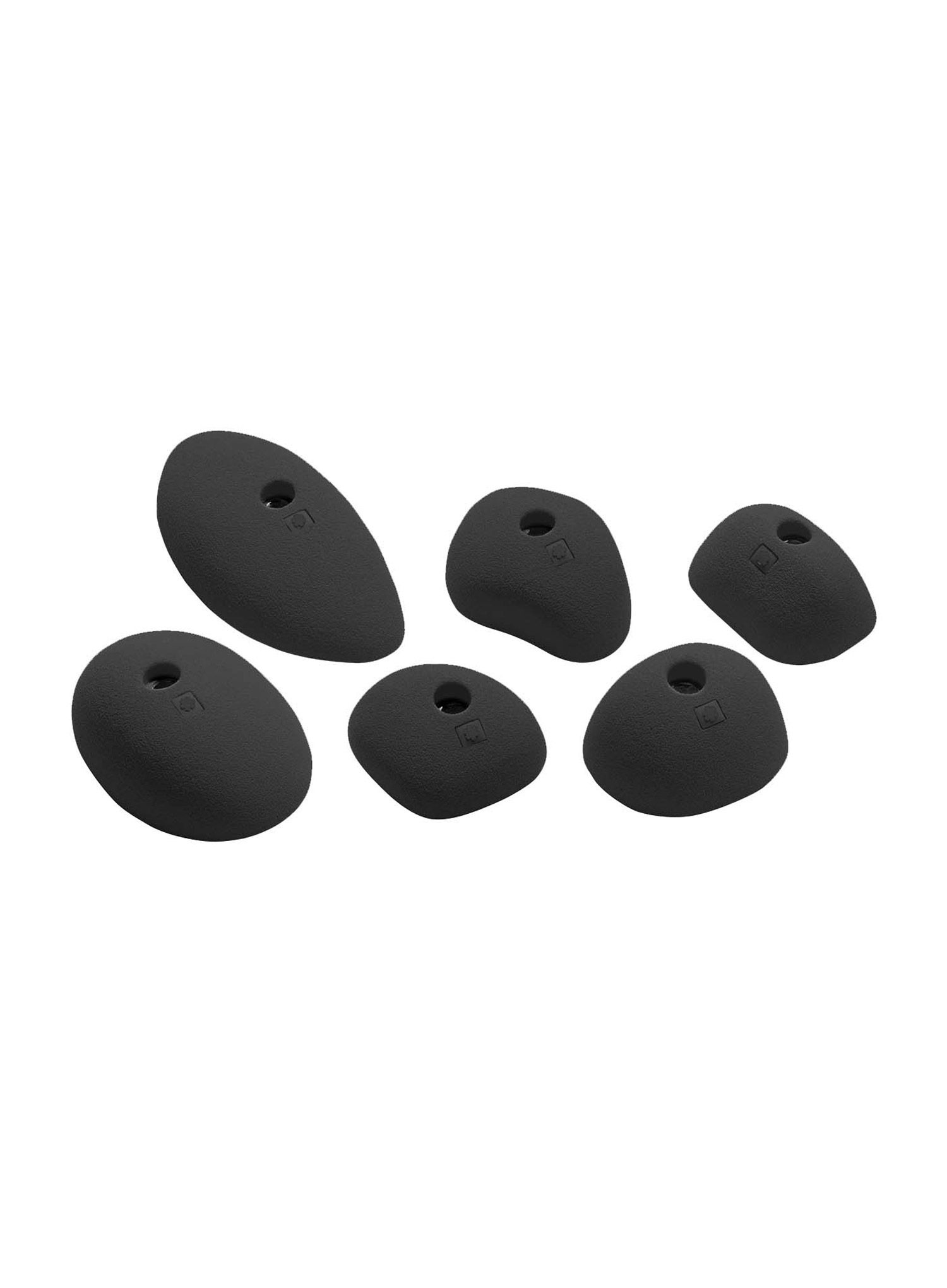 Horolezecké chyty Ocun Holds Set 2 Slopers - black