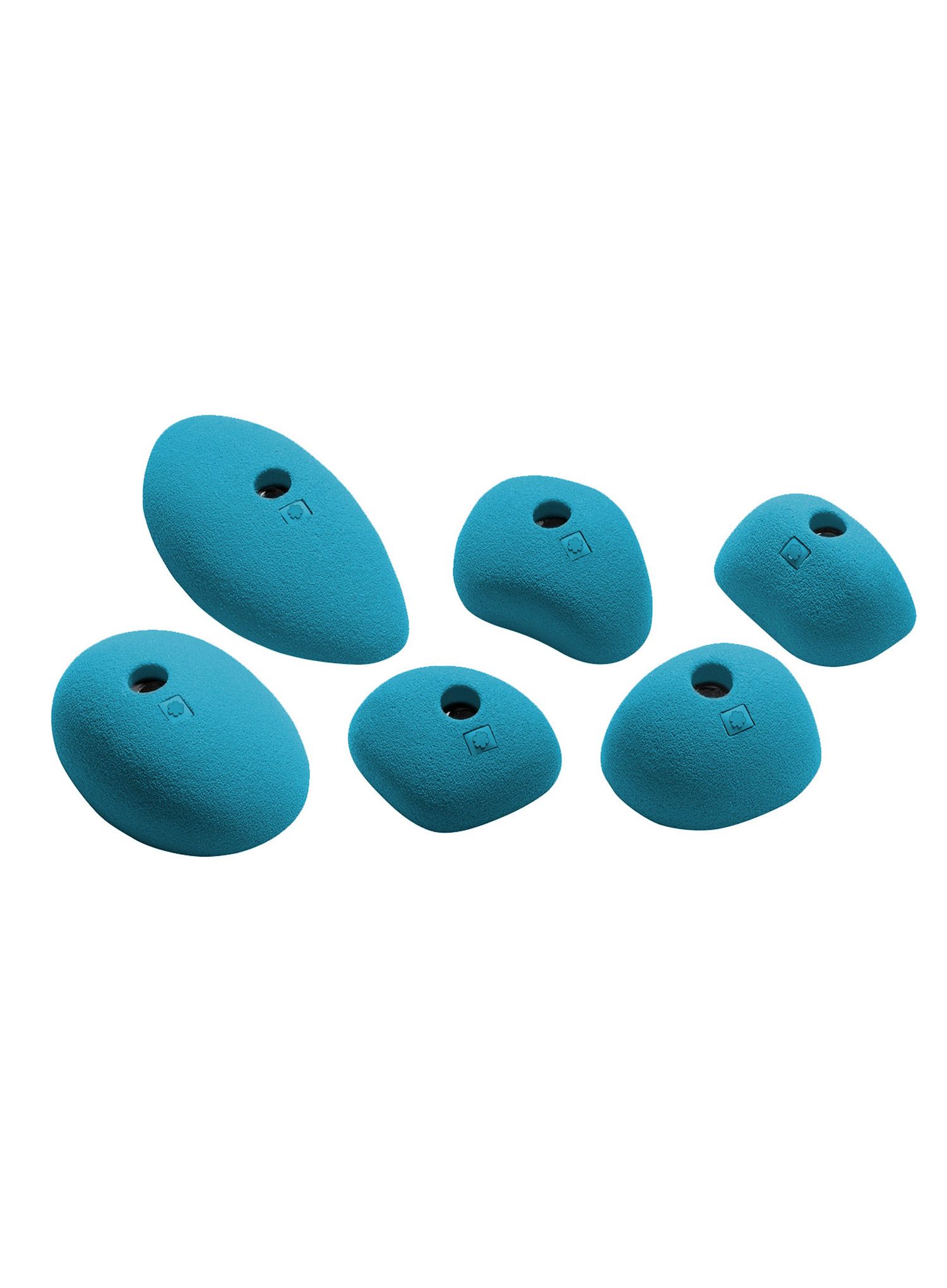 Horolezecké chyty Ocun Holds Set 2 Slopers - blue